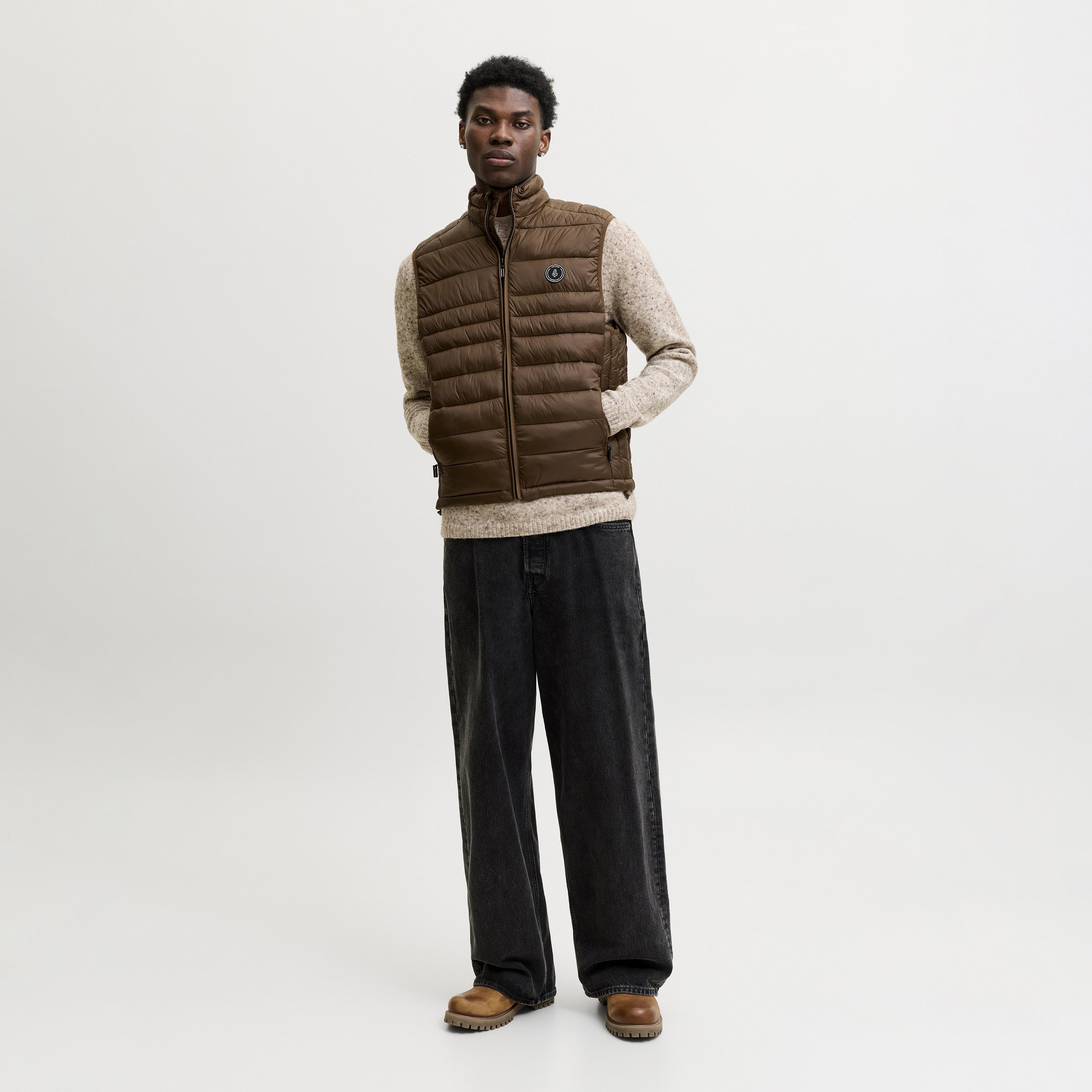 Jack & Jones  High Stand Up Collar Men's Puffer Gilet-men-clothing-jacketsandblazers-jackets-image-2