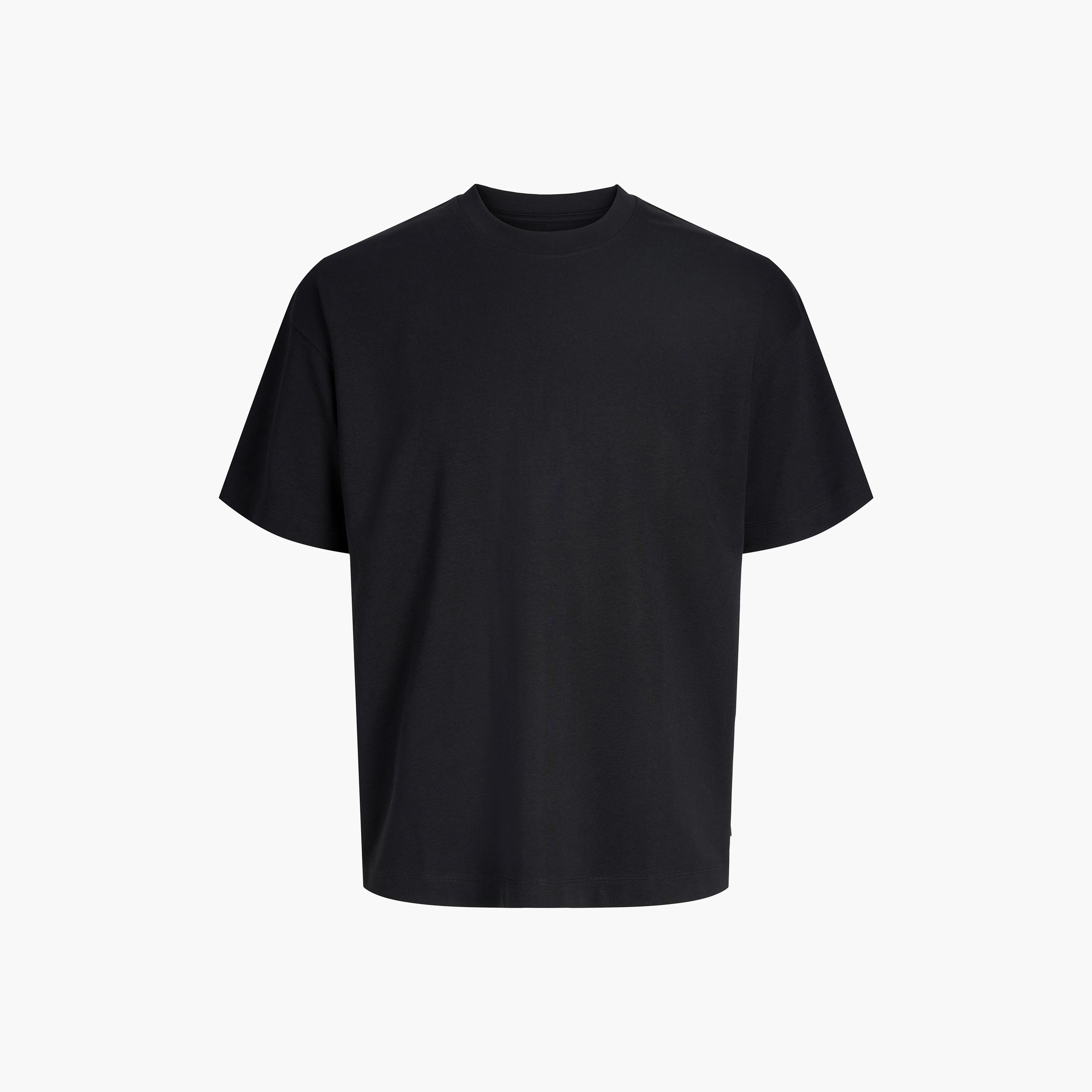 تيشرت رجالي سادة بياقة مستديرة وأكمام قصيرة من جاك آند جونز-men-clothing-tshirtsandpolos-tshirts-image-7