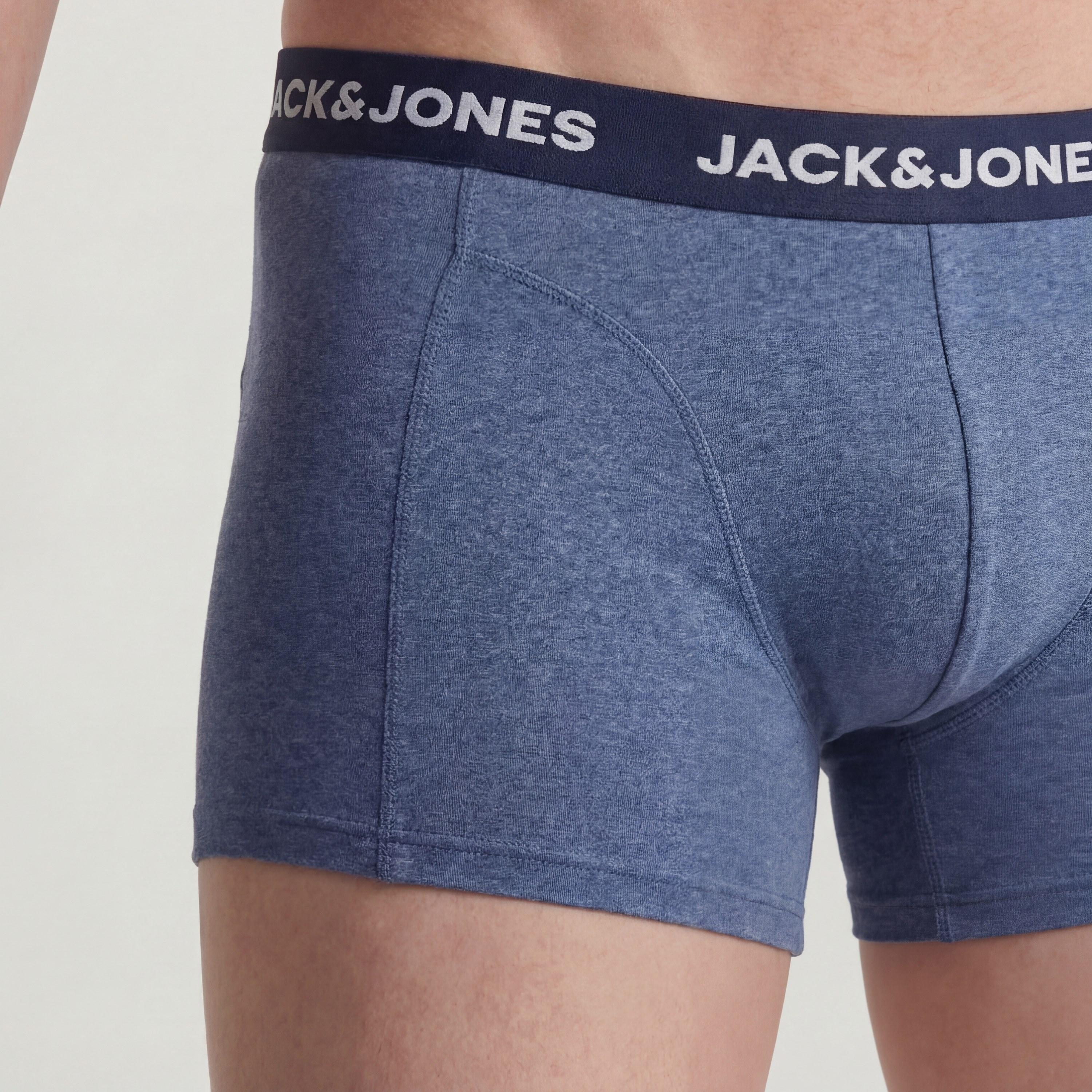 مجموعة من 3 سراويل داخلية للرجال برباط خصر مطبوع عليه العلامة التجارية من جاك اند جونز-men-clothing-innerwear-underwear-image-6