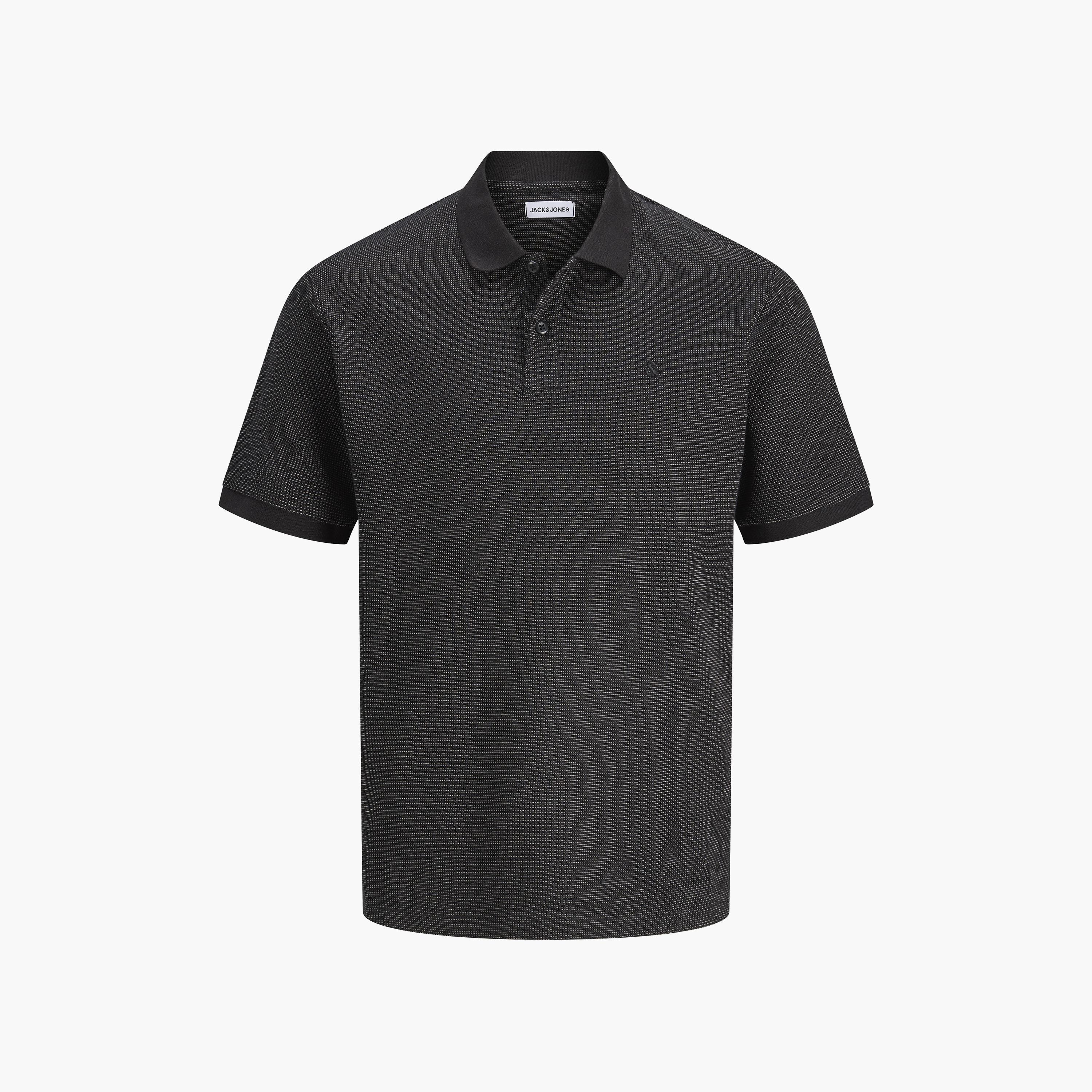 Jack & Jones Textured Short Sleeves Men's Polo T-Shirt-men-clothing-tshirtsandpolos-polos-image-7