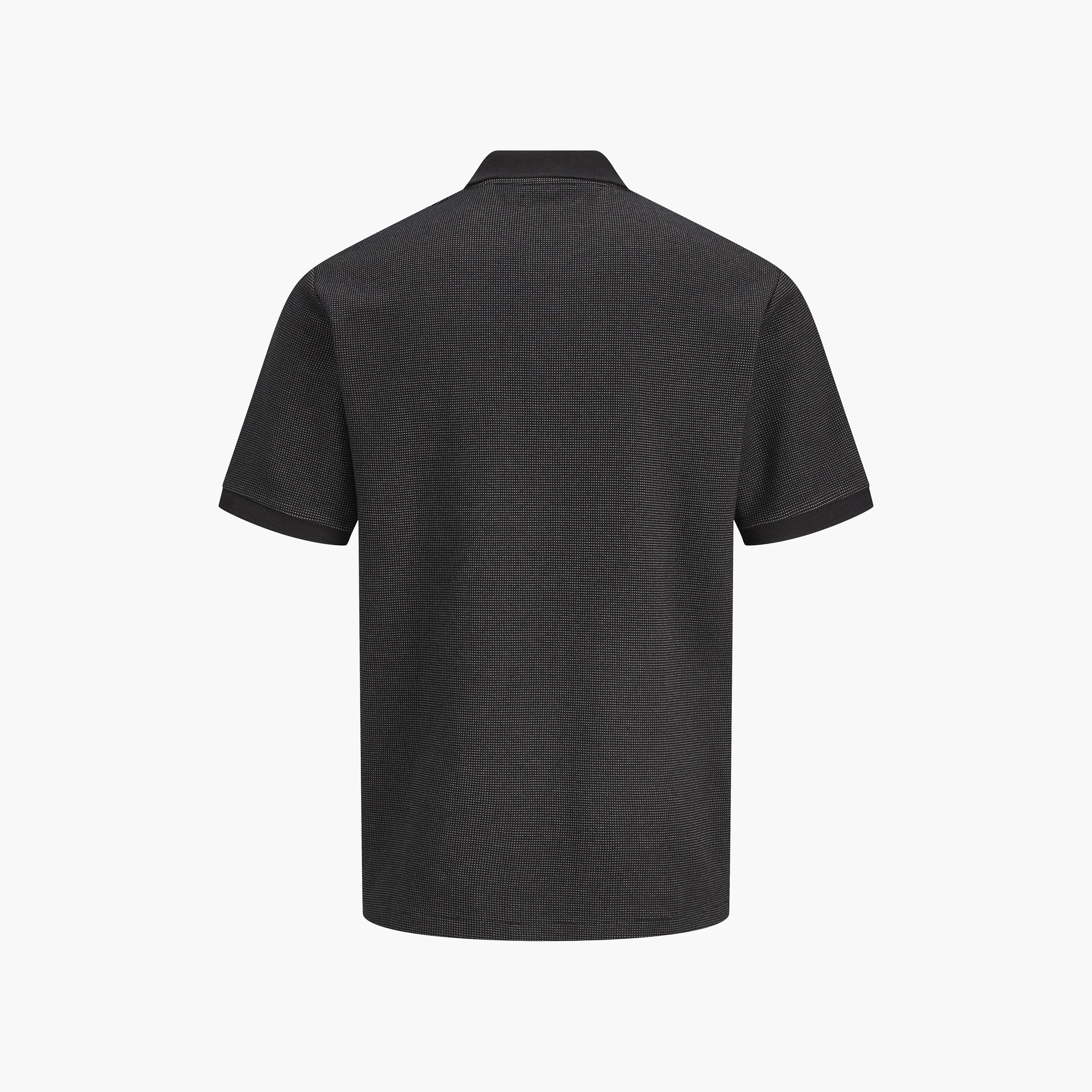 Jack & Jones Textured Short Sleeves Men's Polo T-Shirt-men-clothing-tshirtsandpolos-polos-image-8