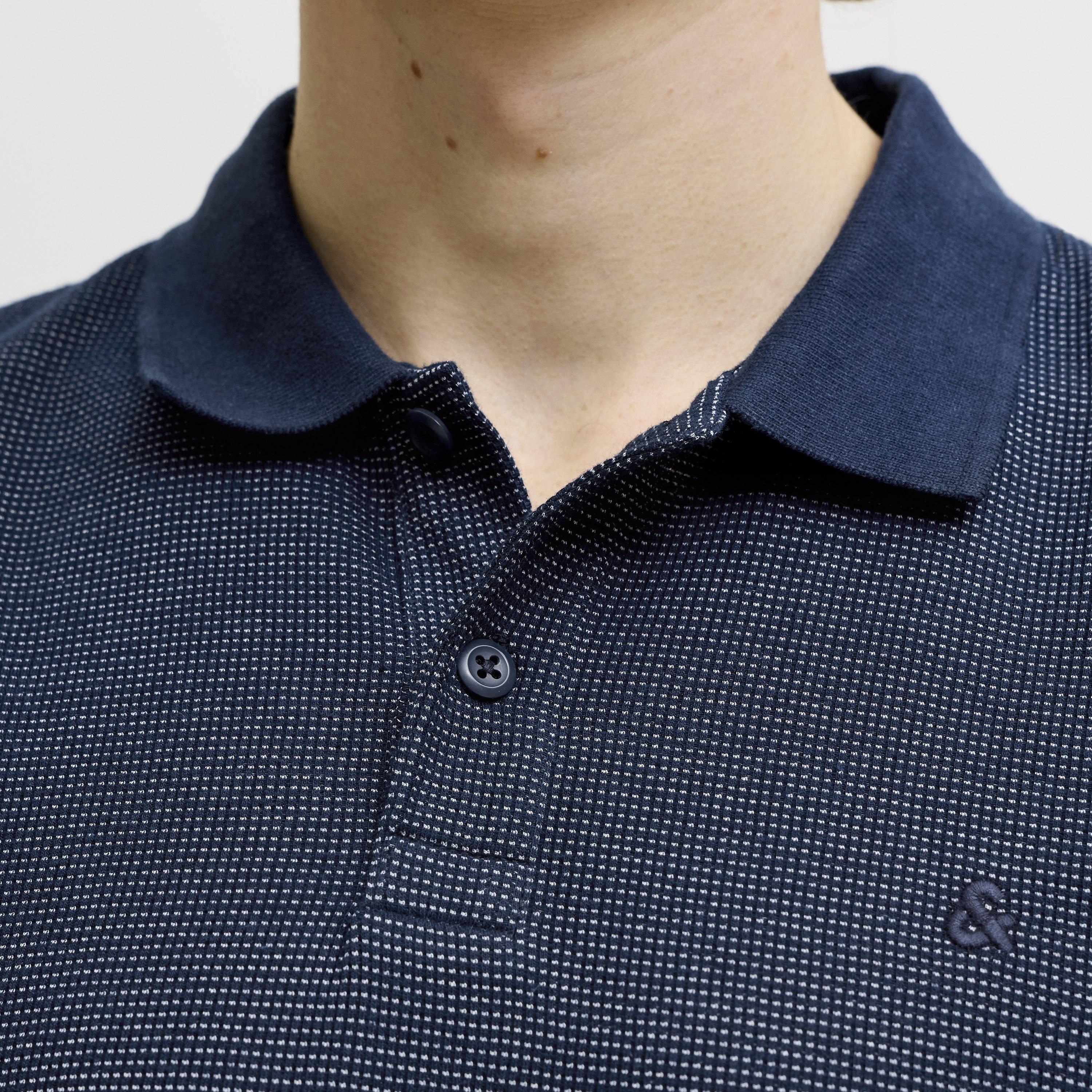 Jack & Jones Textured Short Sleeves Men's Polo T-Shirt-men-clothing-tshirtsandpolos-polos-image-21