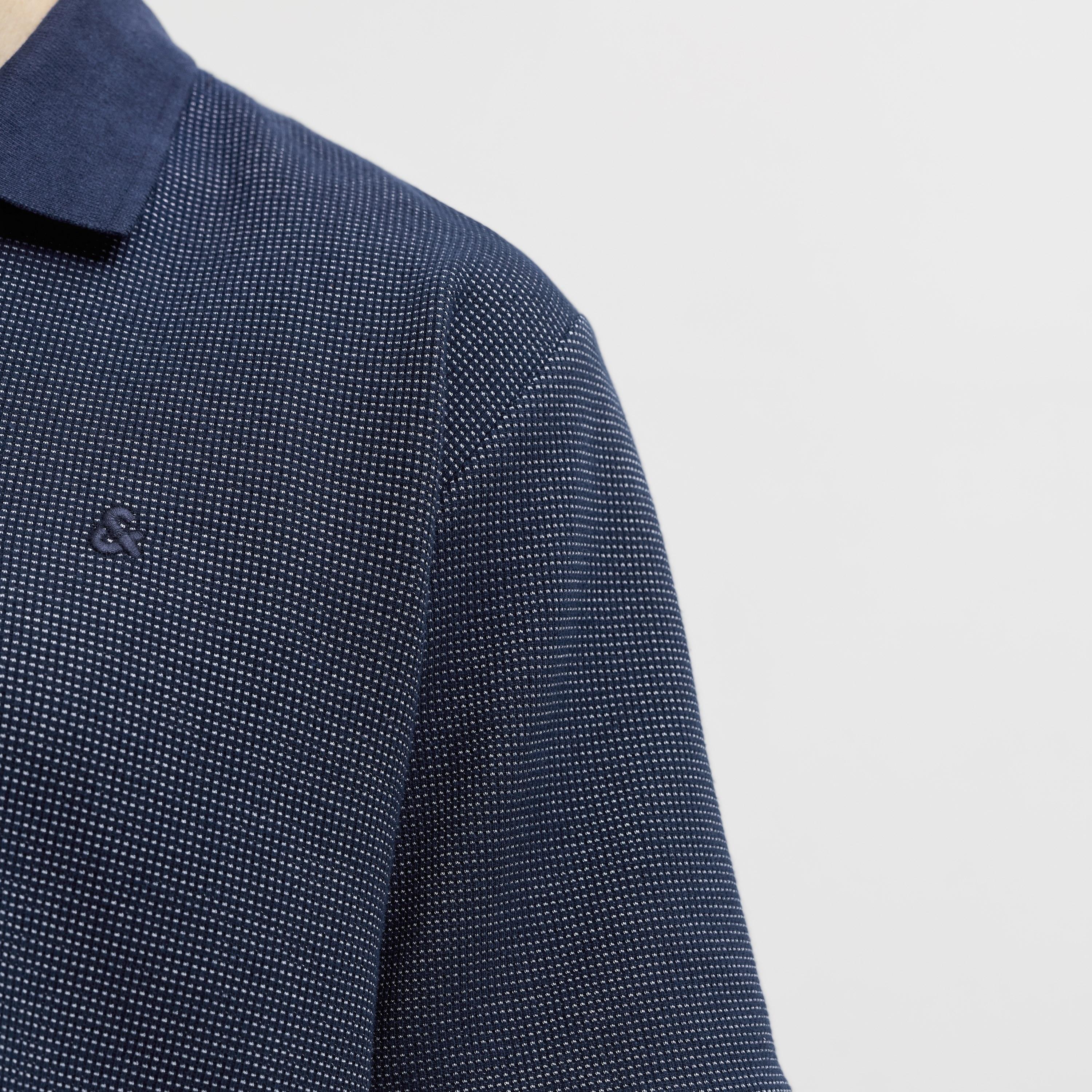 Jack & Jones Textured Short Sleeves Men's Polo T-Shirt-men-clothing-tshirtsandpolos-polos-image-22