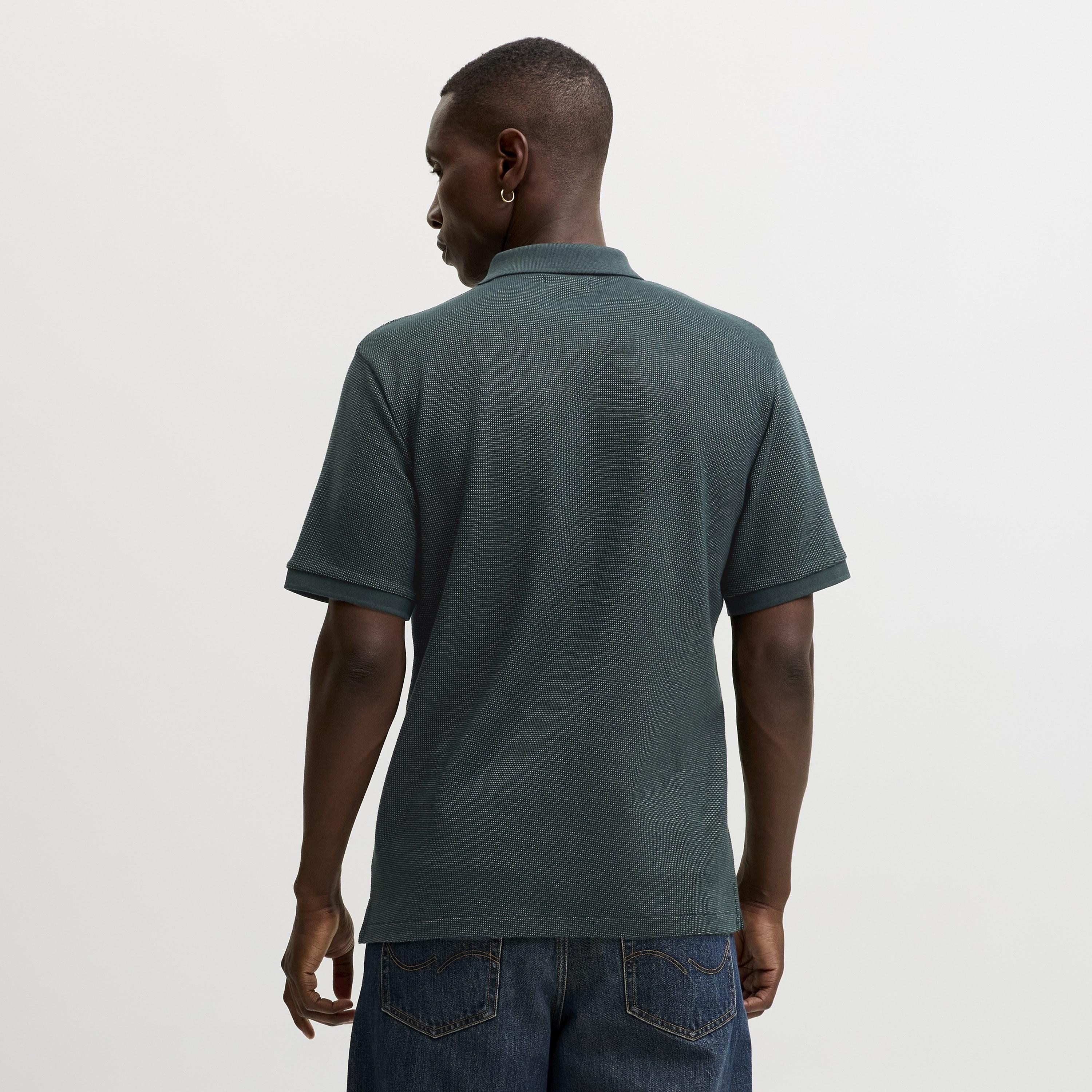 Jack & Jones Textured Short Sleeves Men's Polo T-Shirt-men-clothing-tshirtsandpolos-polos-image-4