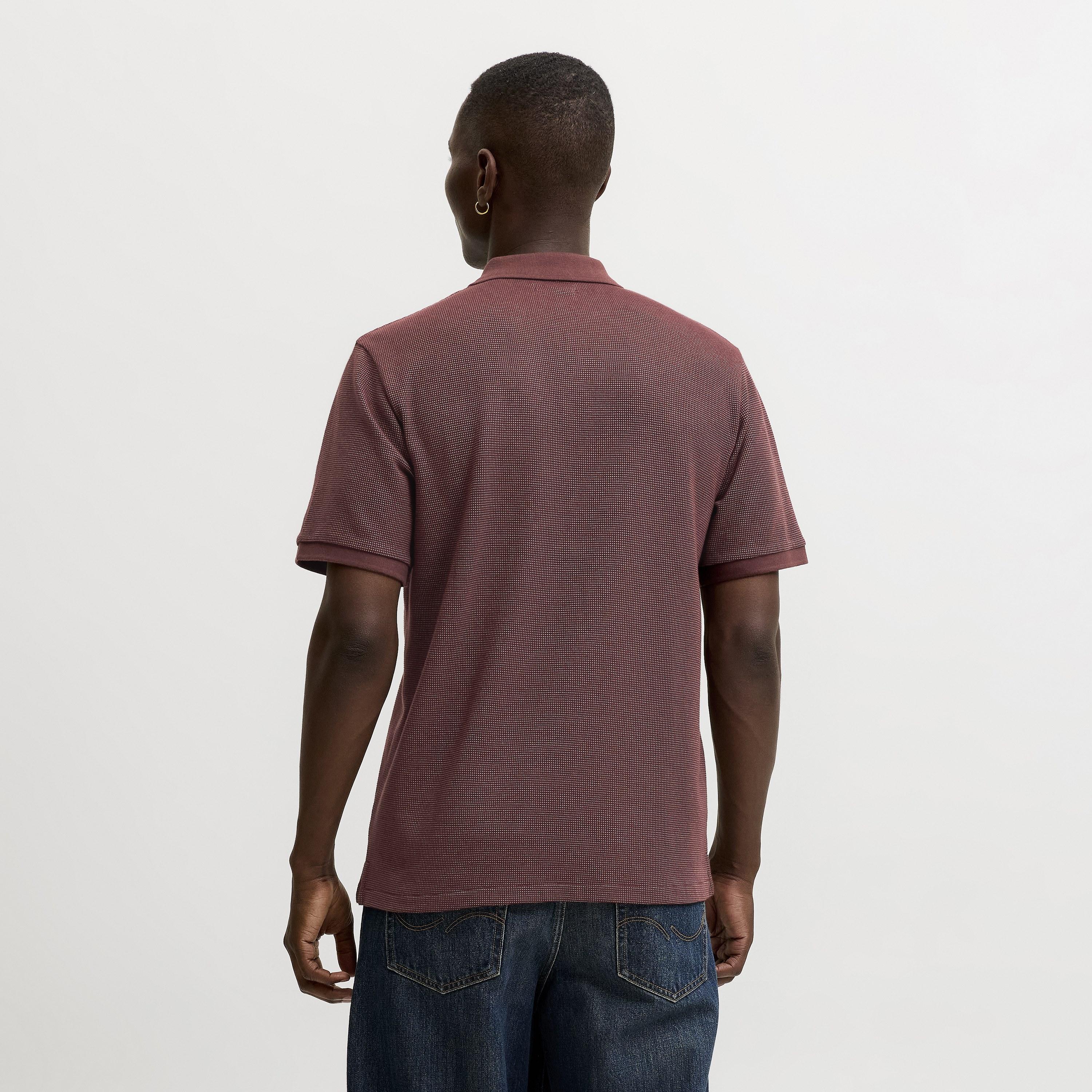 Jack & Jones Textured Short Sleeves Men's Polo T-Shirt-men-clothing-tshirtsandpolos-polos-image-28