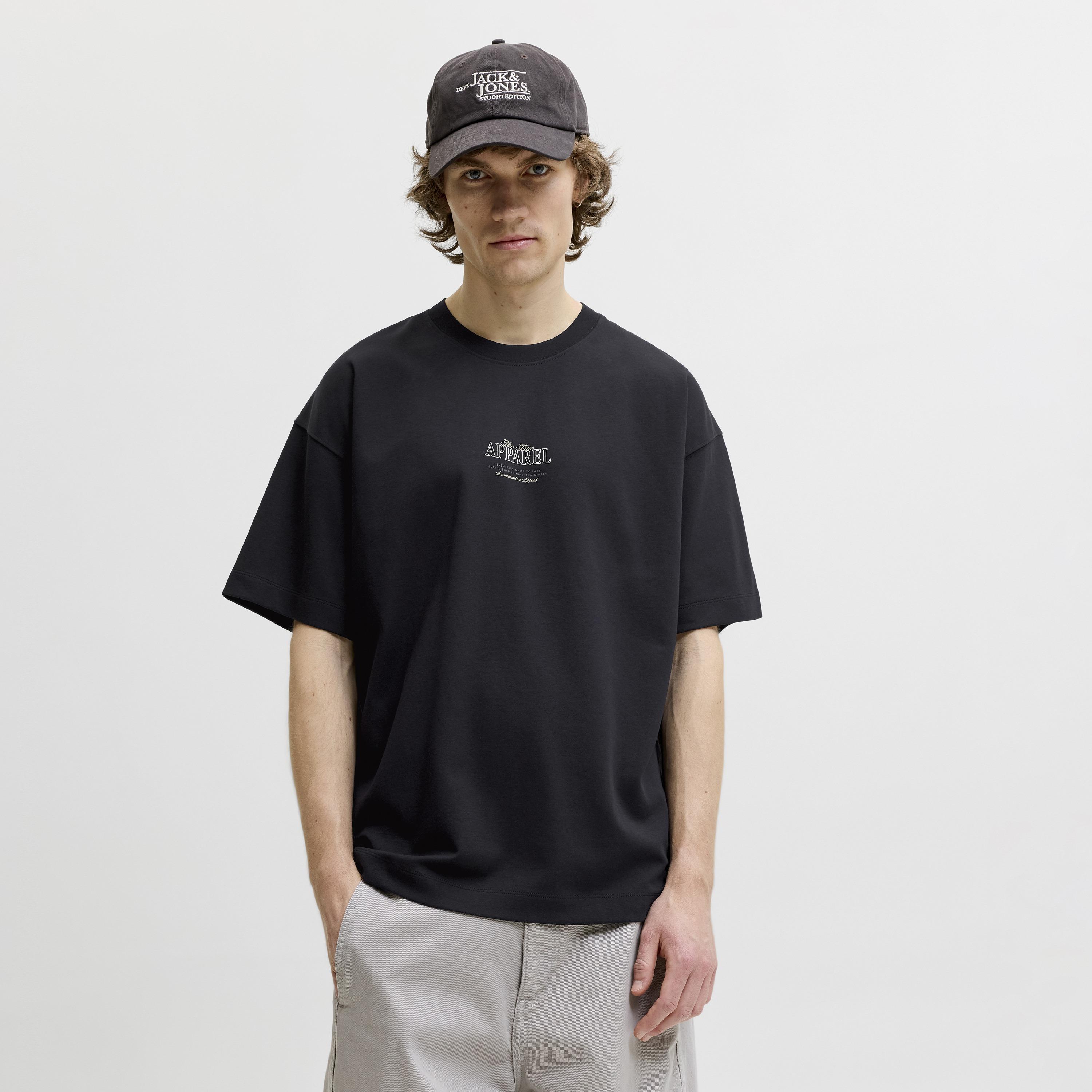 Jack & Jones Back Printed Crew Neck Short Sleeves Men's T-Shirt-men-clothing-tshirtsandpolos-tshirts-image-9