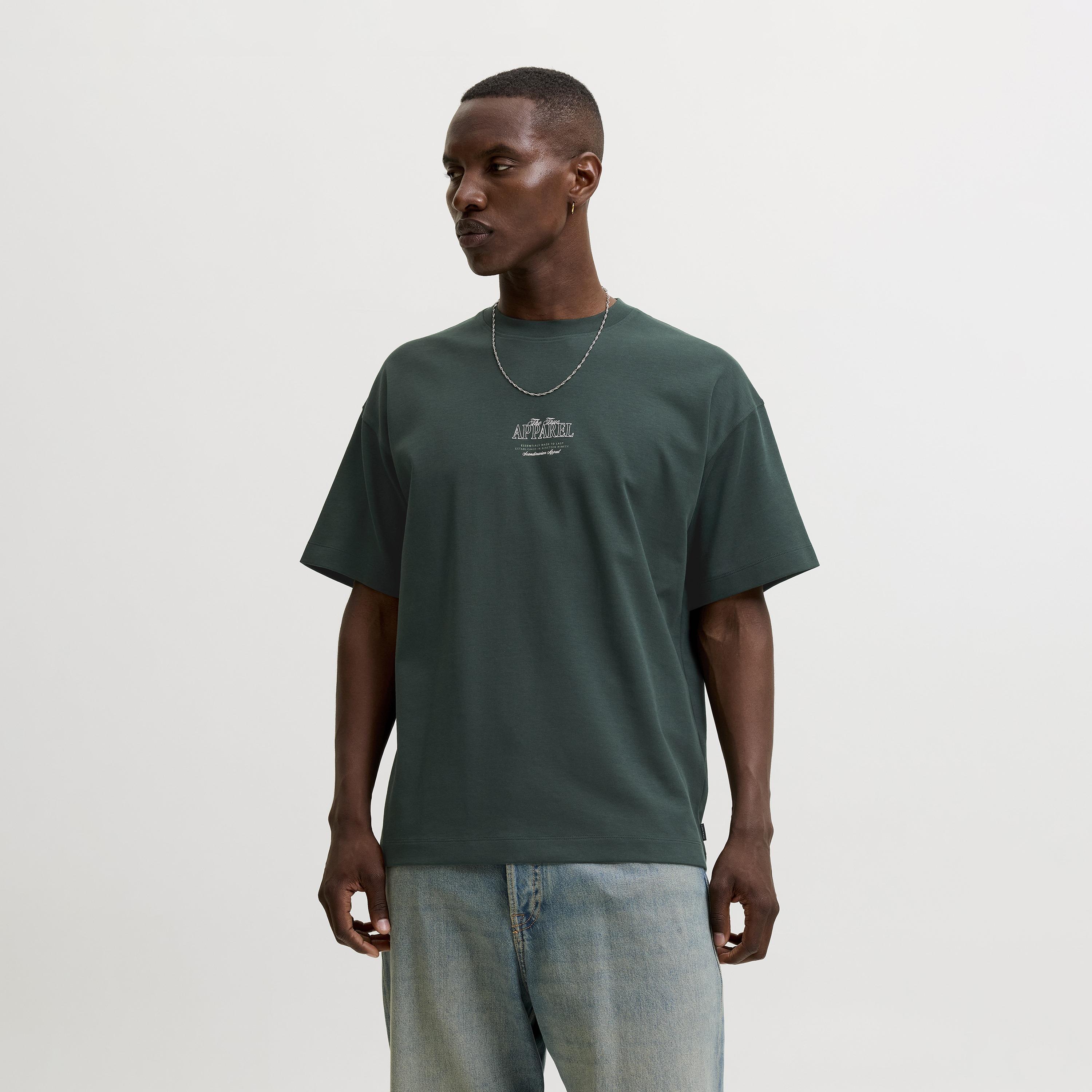 Jack & Jones Back Printed Crew Neck Short Sleeves Men's T-Shirt-men-clothing-tshirtsandpolos-tshirts-image-25