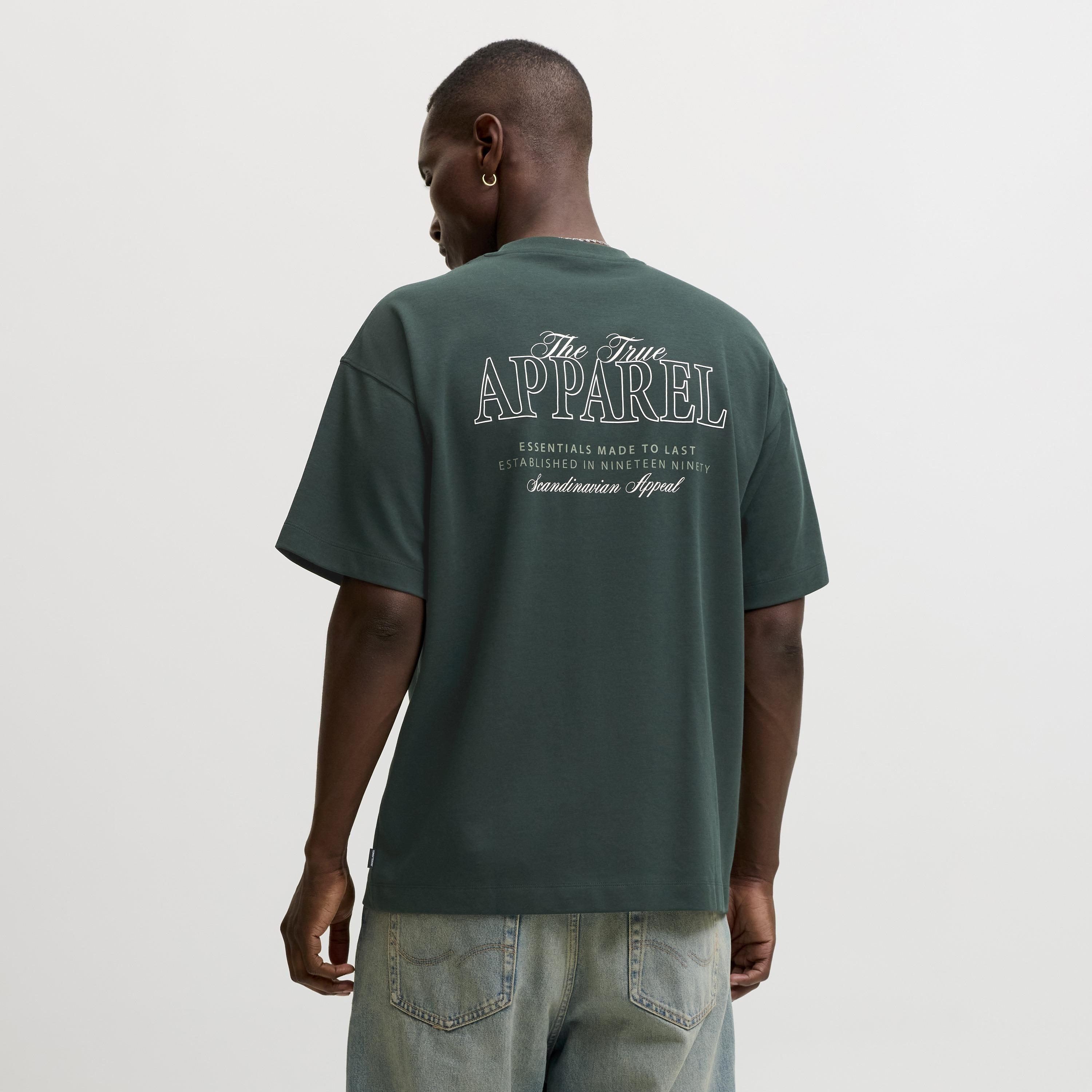 Jack & Jones Back Printed Crew Neck Short Sleeves Men's T-Shirt-men-clothing-tshirtsandpolos-tshirts-image-28