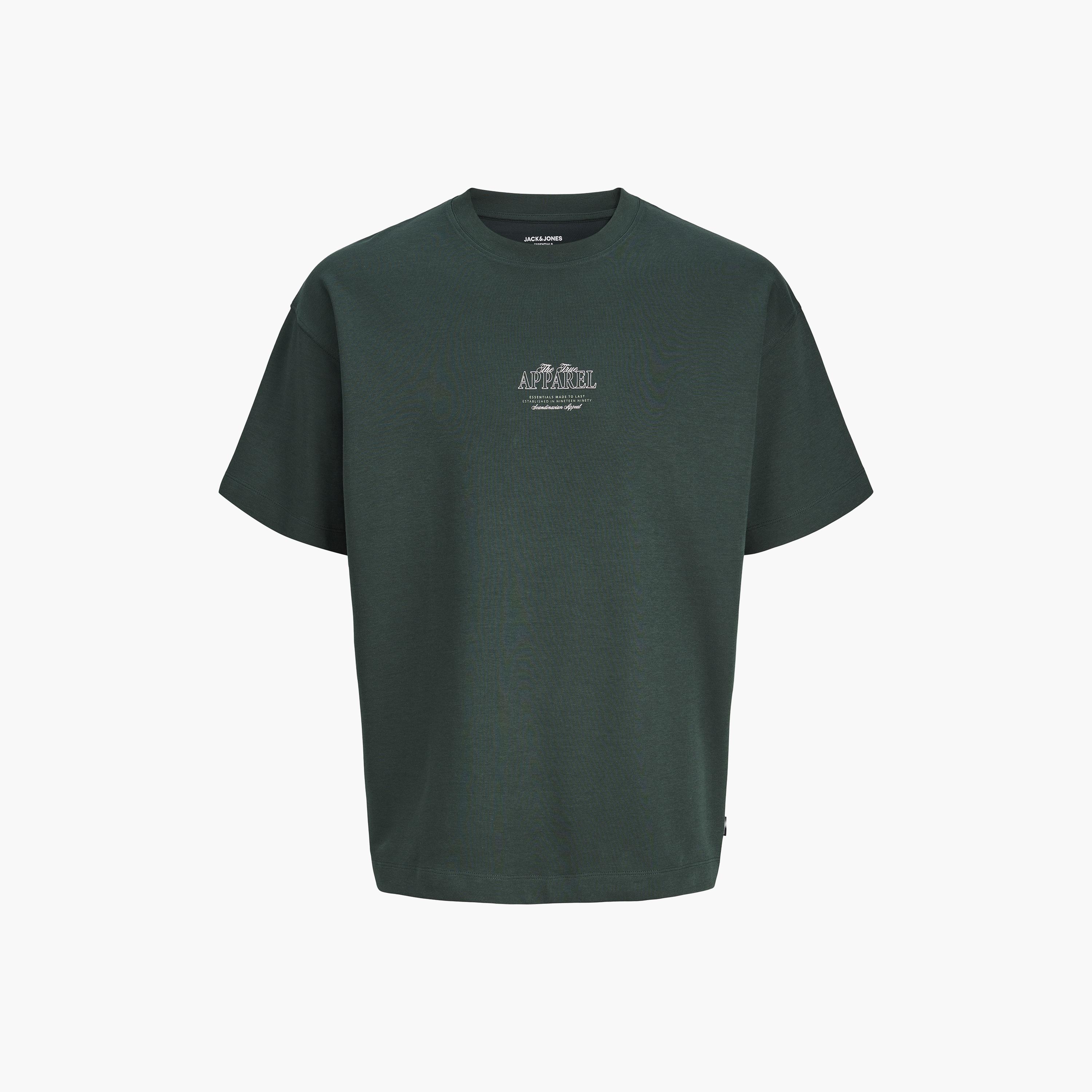 Jack & Jones Back Printed Crew Neck Short Sleeves Men's T-Shirt-men-clothing-tshirtsandpolos-tshirts-image-31