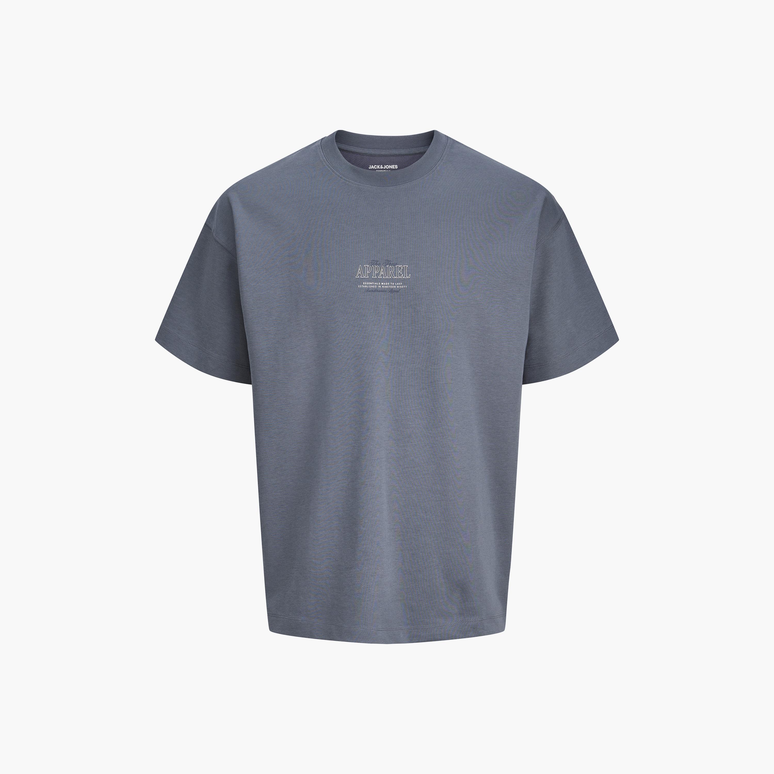 Jack & Jones Back Printed Crew Neck Short Sleeves Men's T-Shirt-men-clothing-tshirtsandpolos-tshirts-image-23