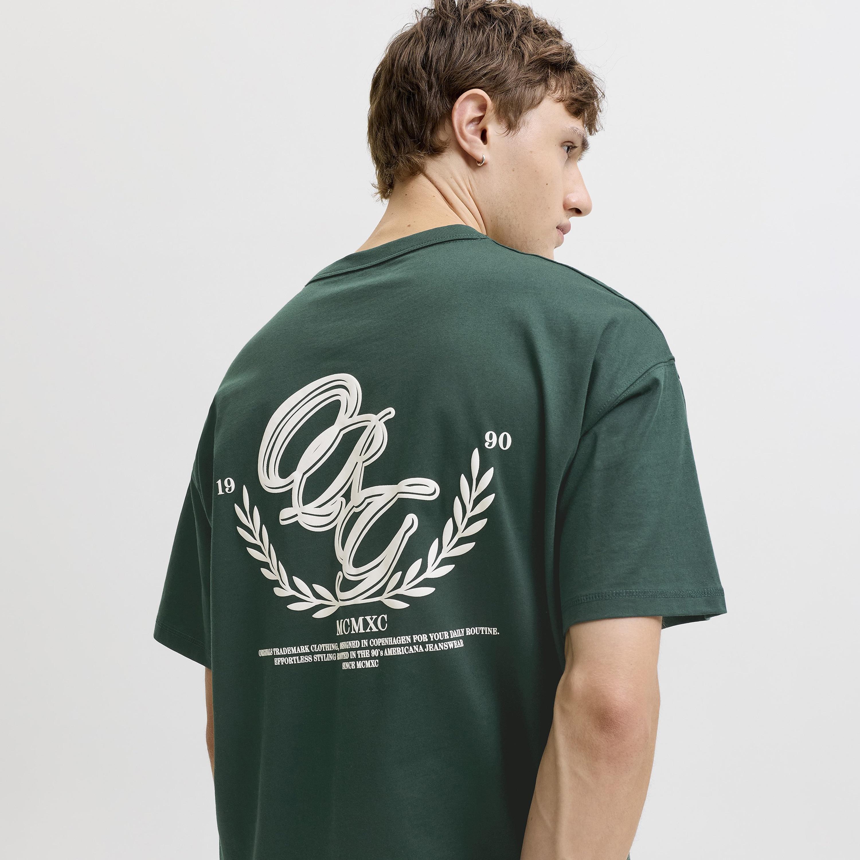 تيشيرت رجالي برقبة مستديرة وأكمام قصيرة وطبعة خلفية من جاك آند جونز-men-clothing-tshirtsandpolos-tshirts-image-3