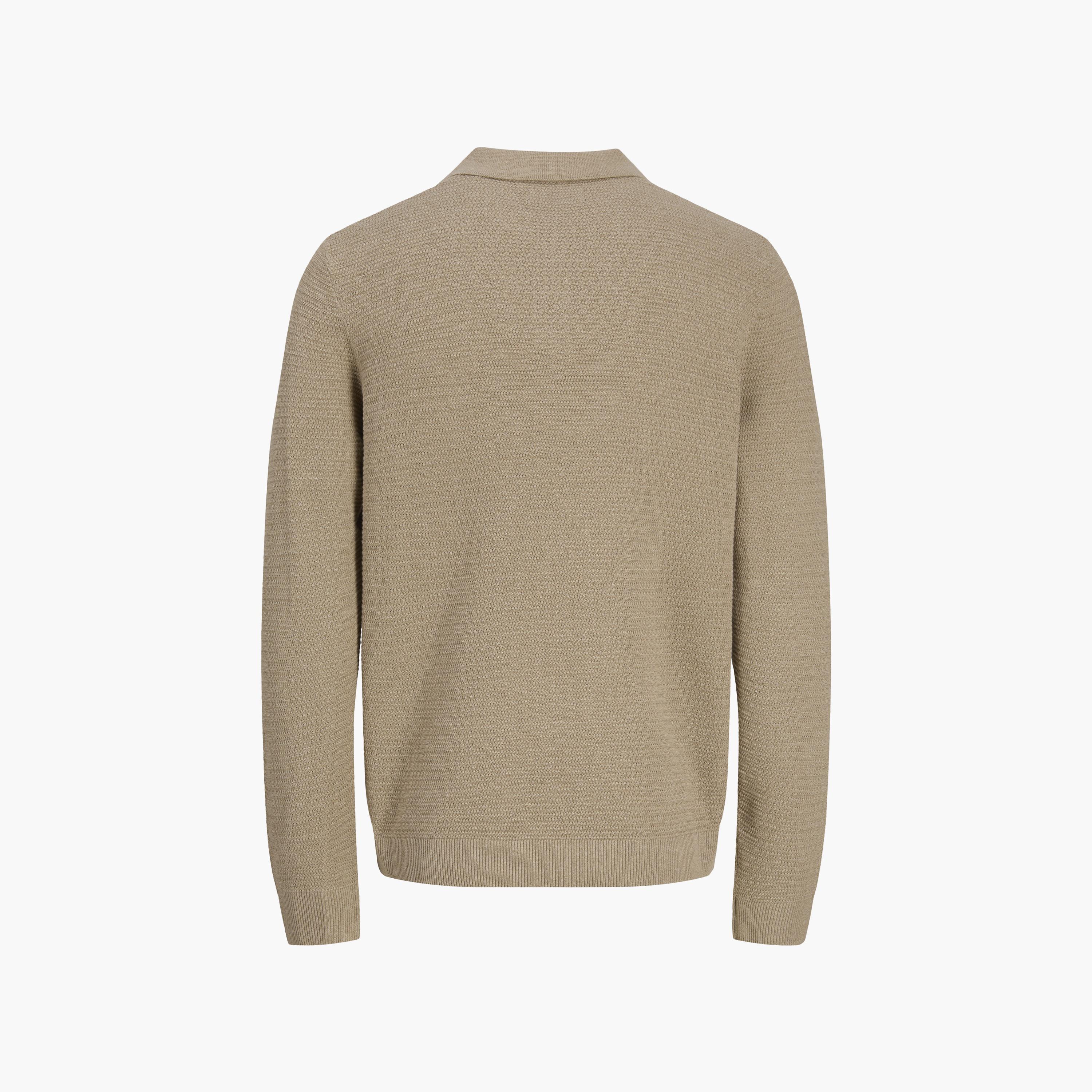 بلوفر رجالي تريكو بياقة بولو وأكمام طويلة من جاك آند جونز-men-clothing-sweatersandpullovers-image-18