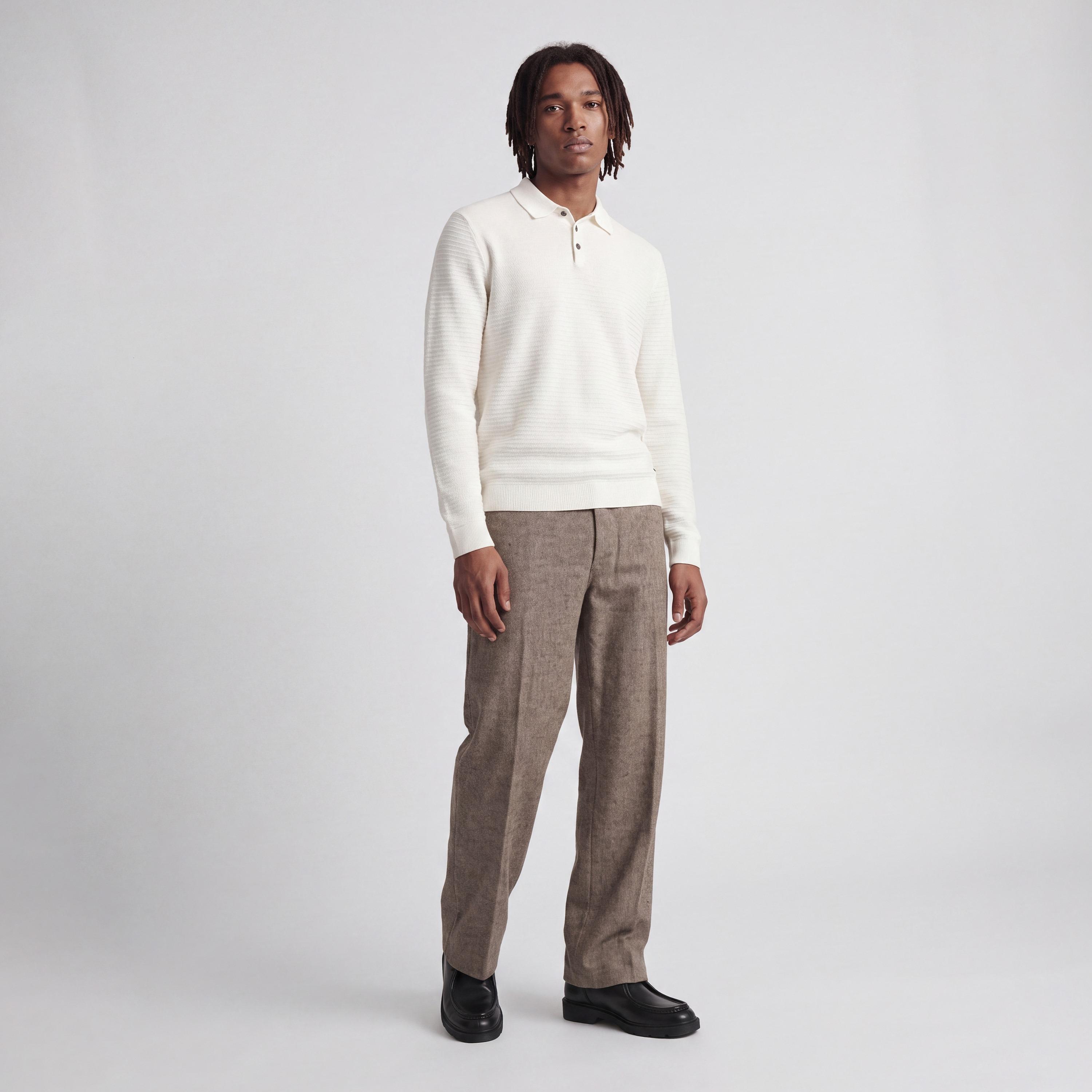 بلوفر رجالي تريكو بياقة بولو وأكمام طويلة من جاك آند جونز-men-clothing-sweatersandpullovers-image-8