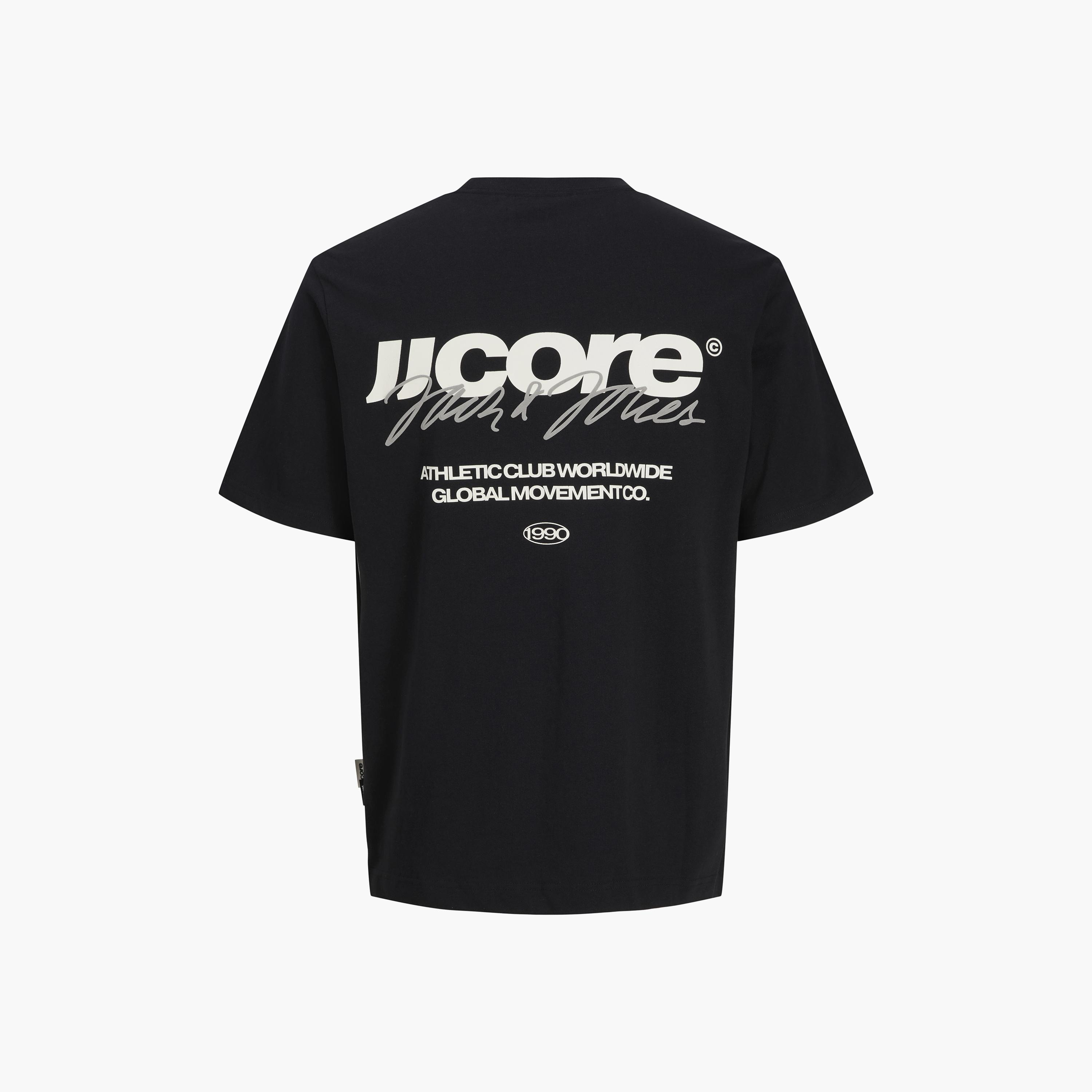 تيشيرت رجالي برقبة مستديرة وأكمام قصيرة وطبعة خلفية من جاك آند جونز-men-clothing-tshirtsandpolos-tshirts-image-16