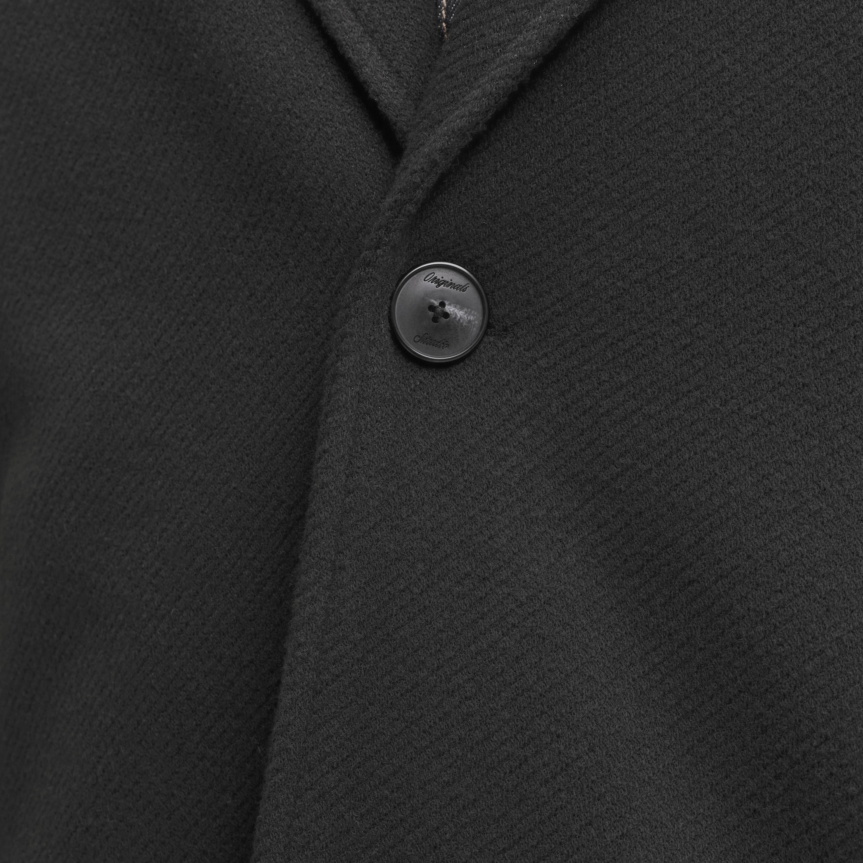 معطف رجالي بأكمام طويلة وياقة مطوية نوتش بملمس بارز من جاك آند جونز-men-winterwear-jacketsandblazers-image-6