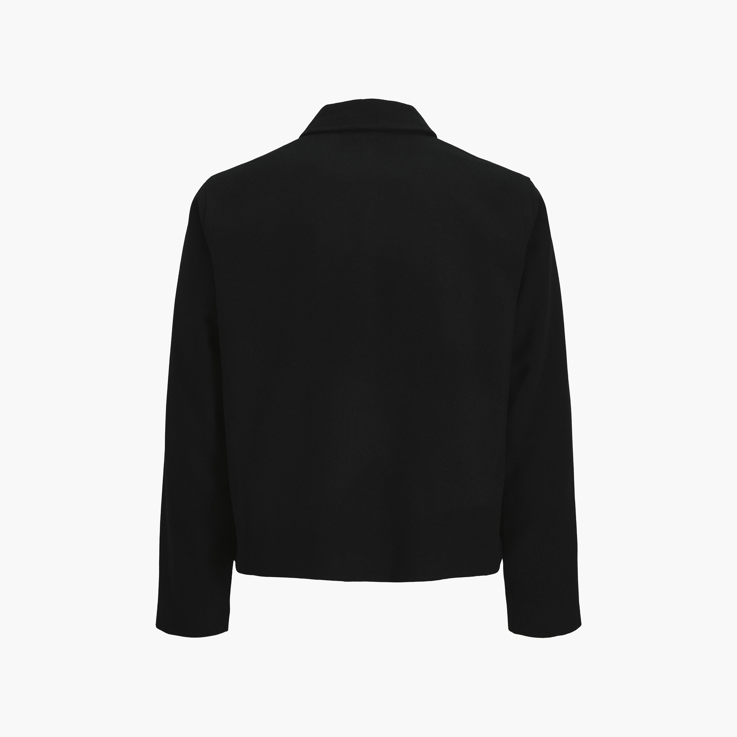 Jack & Jones Plain Spread Collar Long Sleeves Men's Jacket-men-clothing-jacketsandblazers-jackets-image-8
