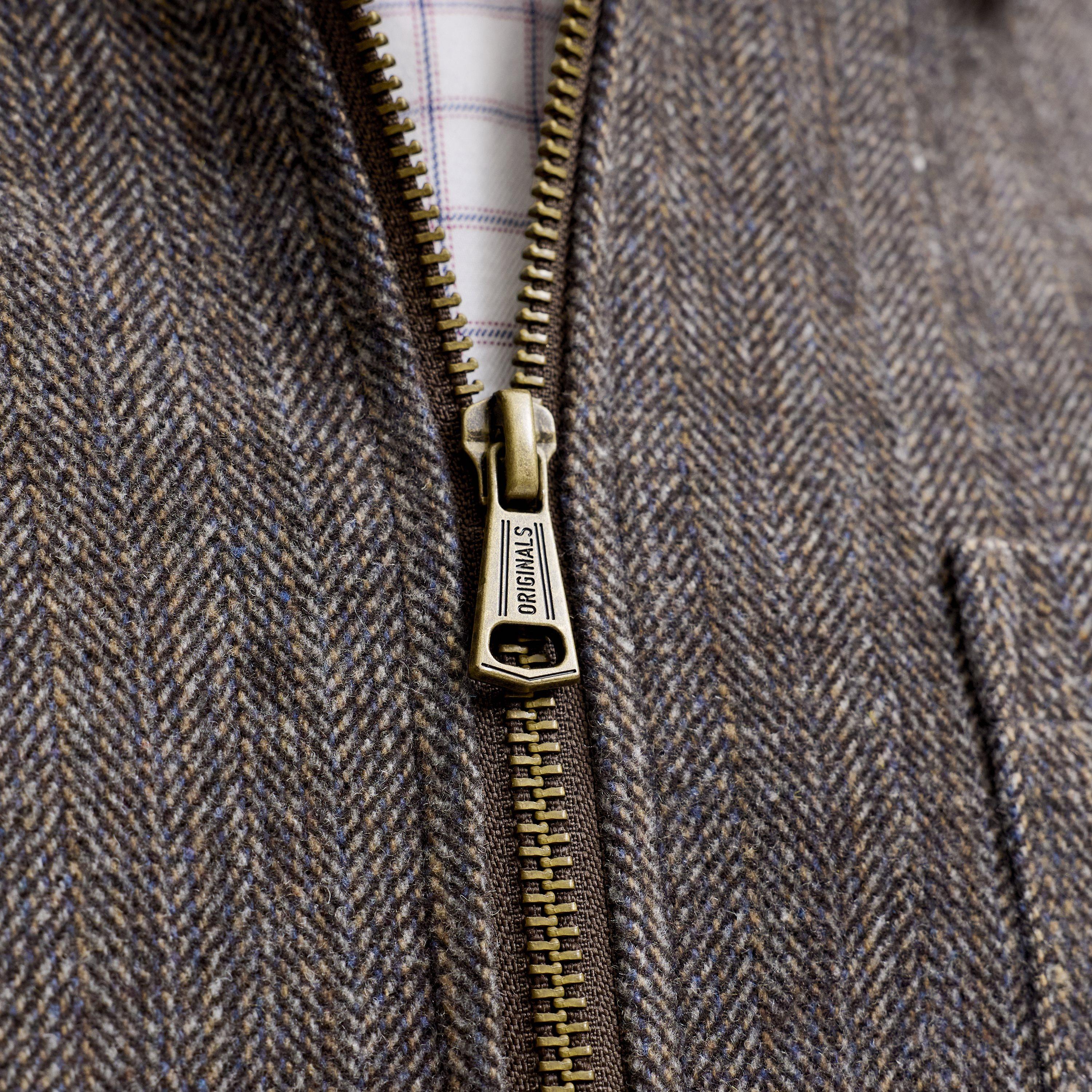 جاكيت رجالي سادة بياقة عريضة وأكمام طويلة من جاك آند جونز-men-clothing-jacketsandblazers-jackets-image-7
