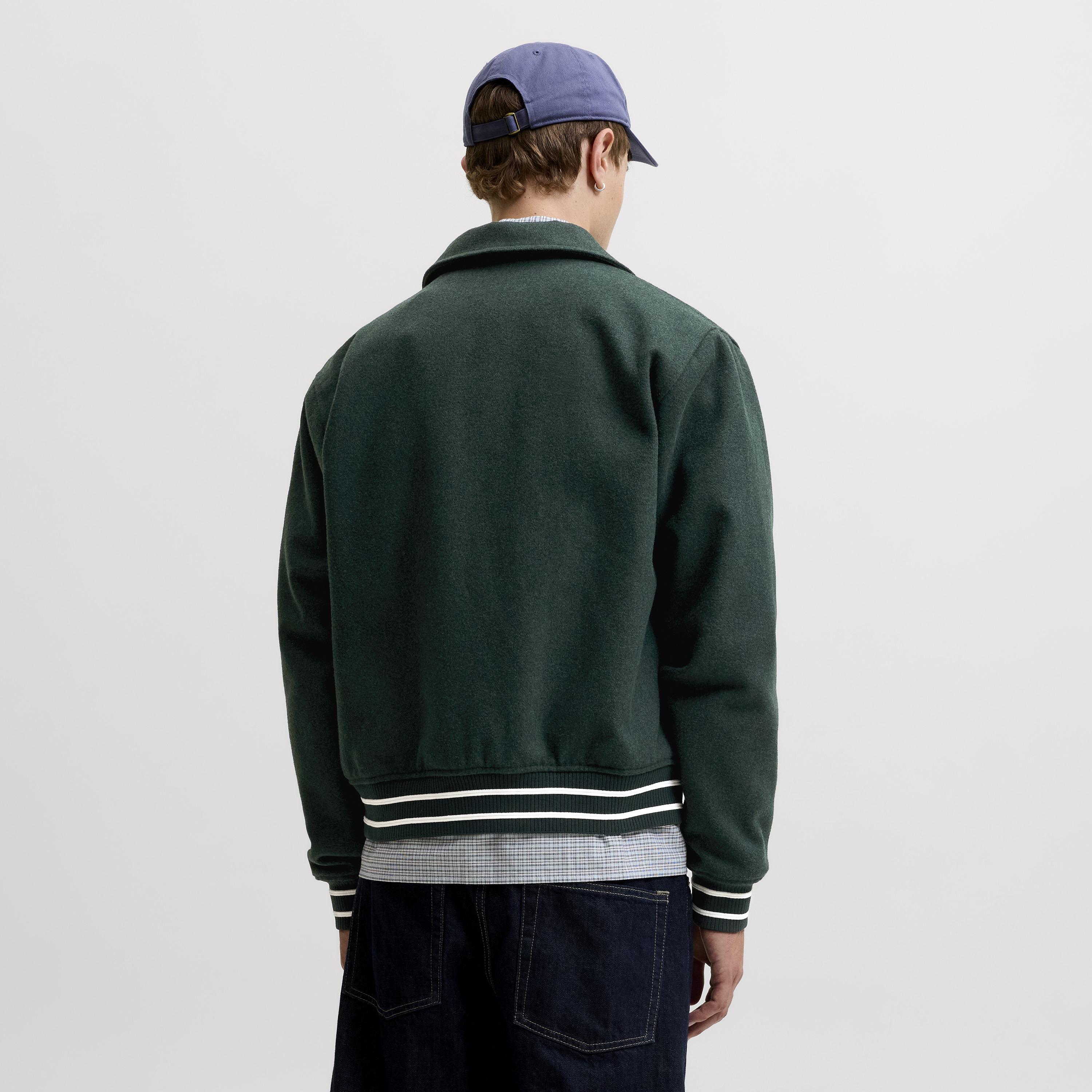 Jack & Jones Embroidered Spread Collar Long Sleeves Men's Bomber Jacket-men-clothing-jacketsandblazers-jackets-image-4