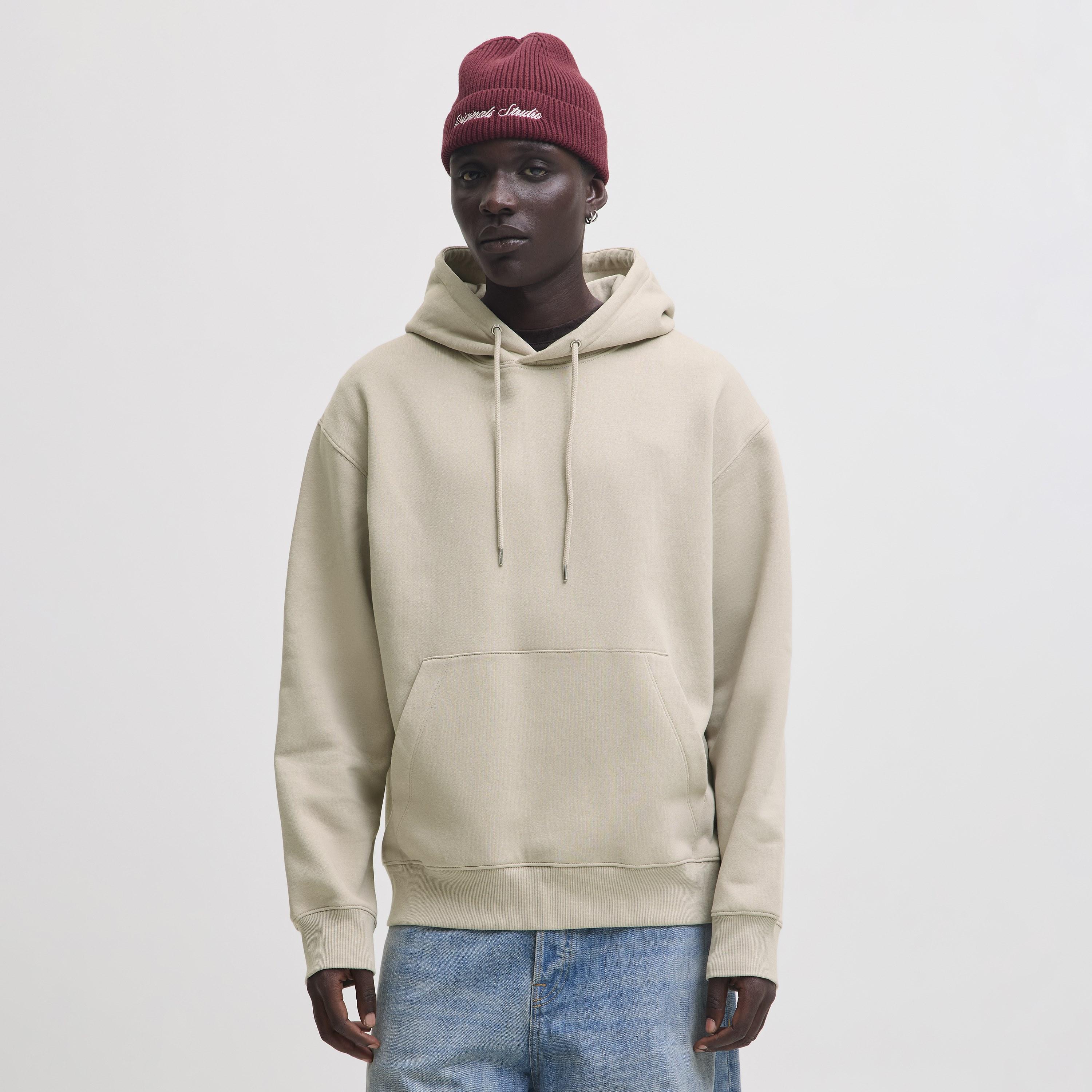 Jack & Jones Plain Long Sleeves Men's Hoodie-men-winterwear-hoodiesandsweatshirts-image-1