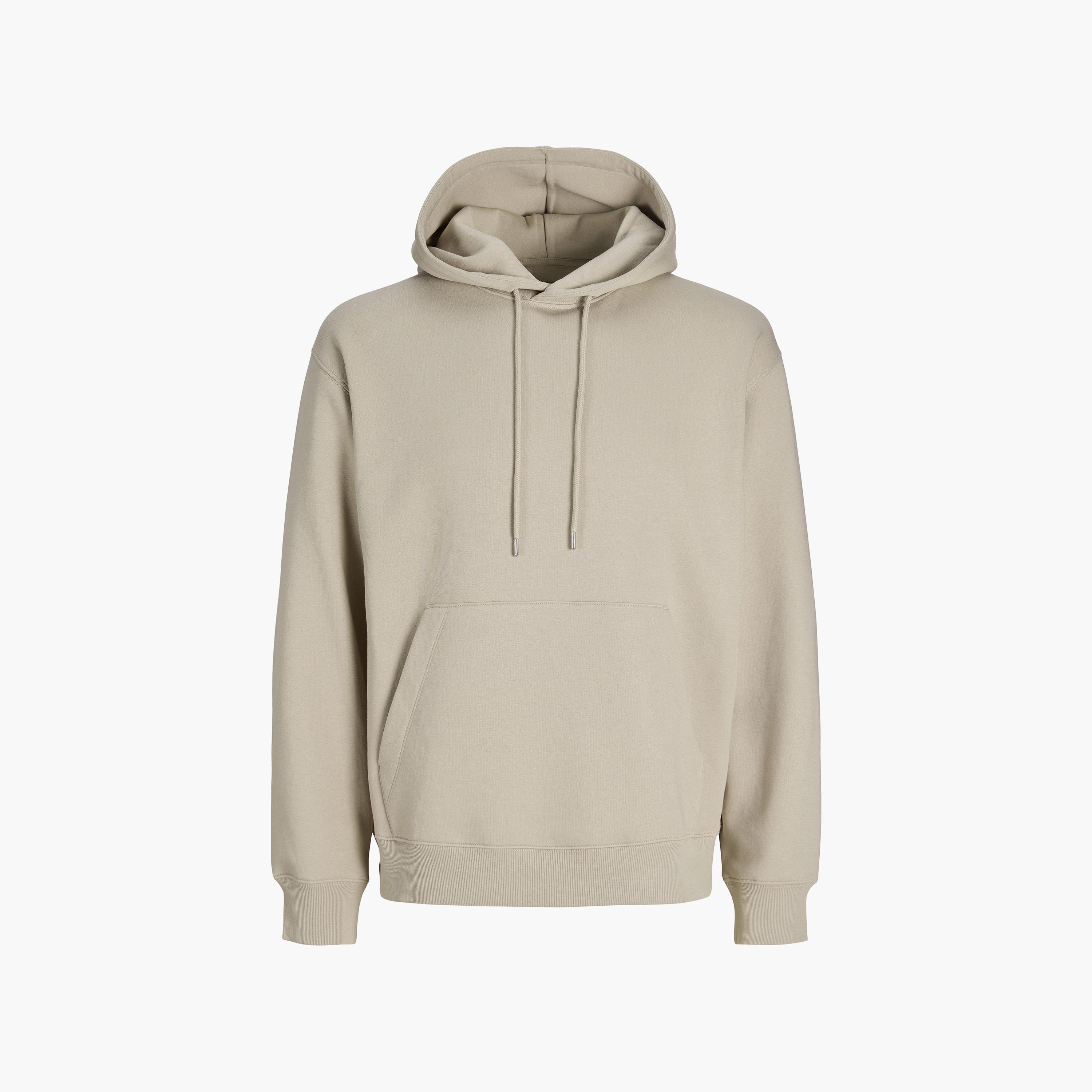 Jack & Jones Plain Long Sleeves Men's Hoodie-men-winterwear-hoodiesandsweatshirts-image-7