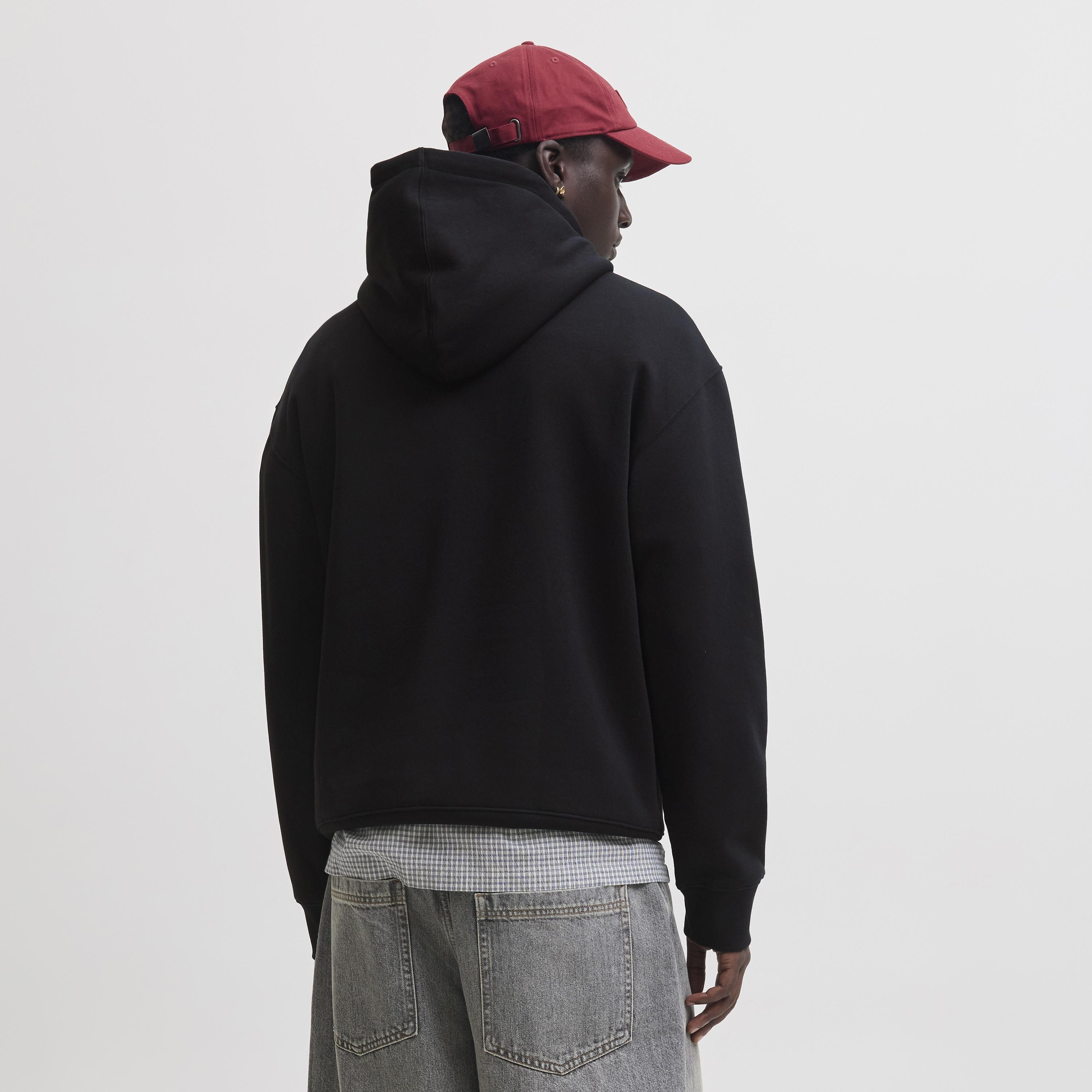 Jack & Jones Plain Long Sleeves Men's Hoodie-men-winterwear-hoodiesandsweatshirts-image-4