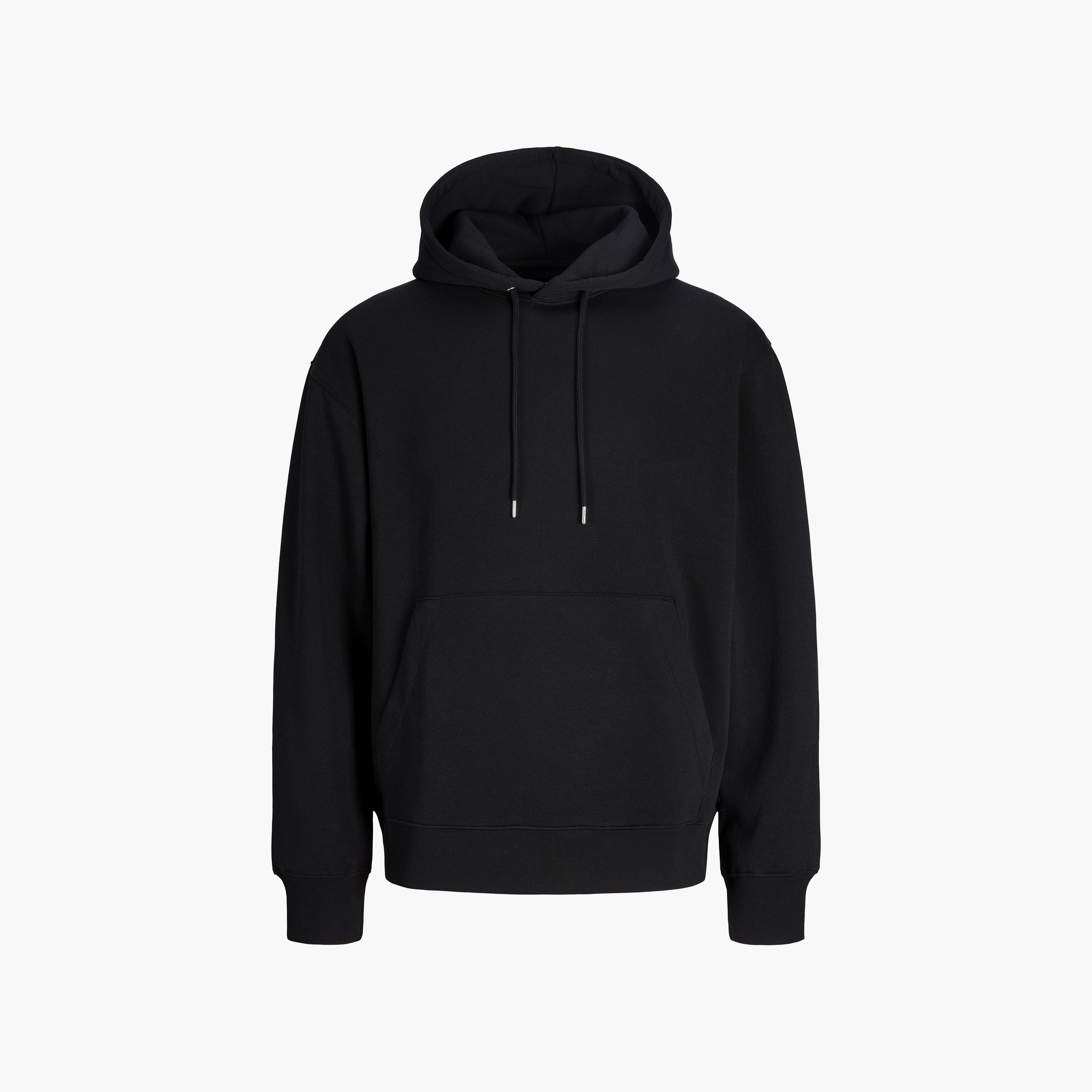Jack & Jones Plain Long Sleeves Men's Hoodie-men-winterwear-hoodiesandsweatshirts-image-7