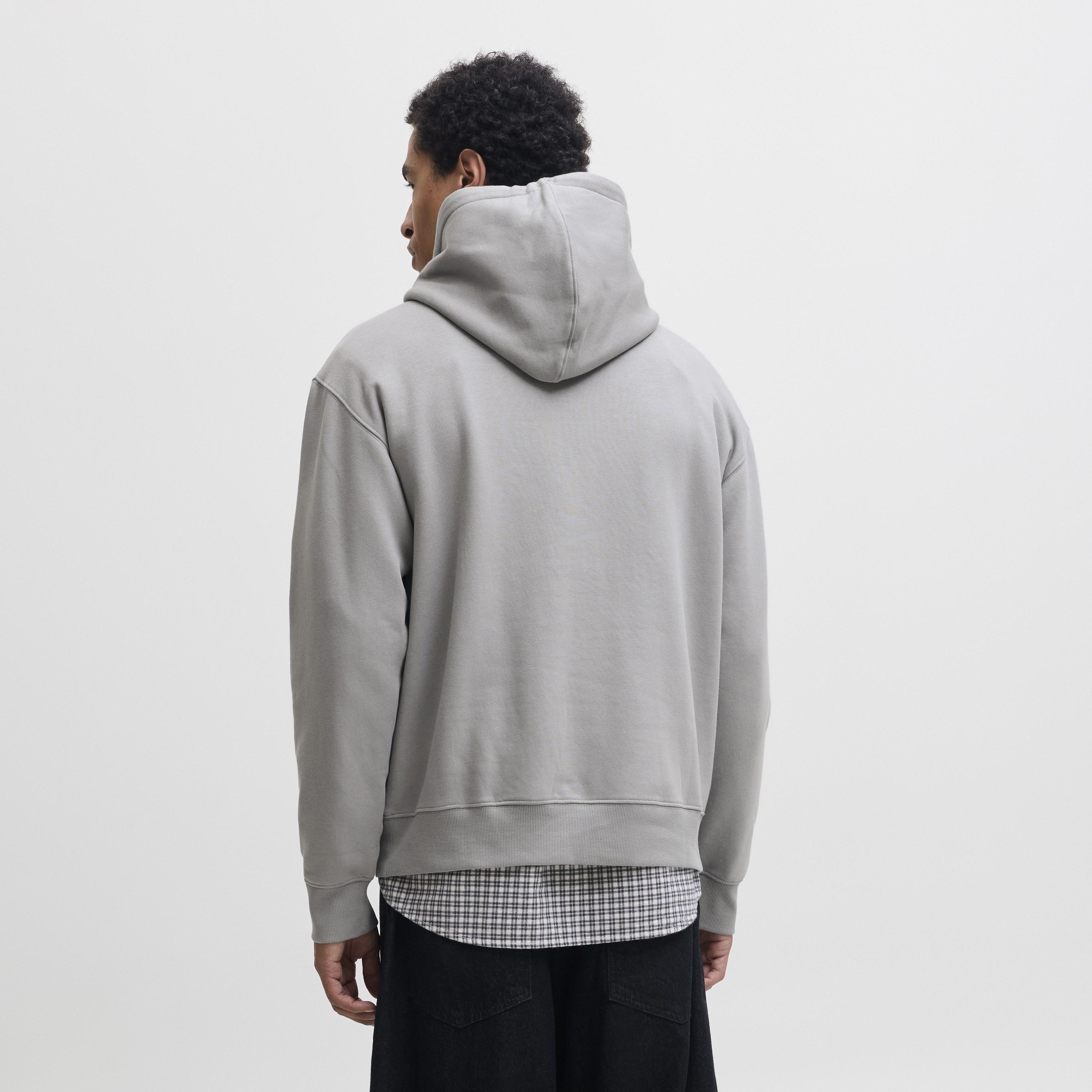 Jack & Jones Plain Long Sleeves Men's Hoodie-men-winterwear-hoodiesandsweatshirts-image-4