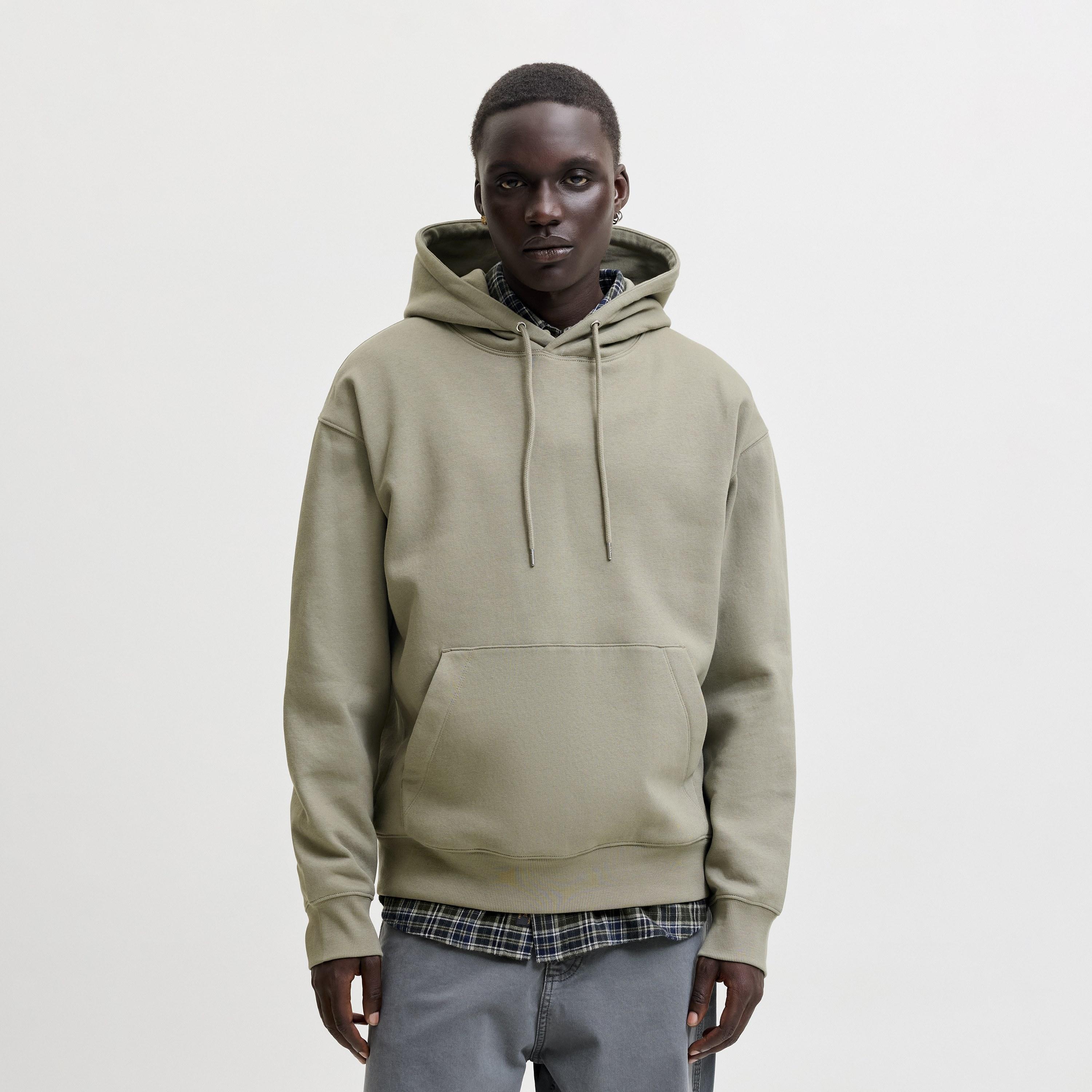 Jack & Jones Plain Long Sleeves Men's Hoodie-men-winterwear-hoodiesandsweatshirts-image-1