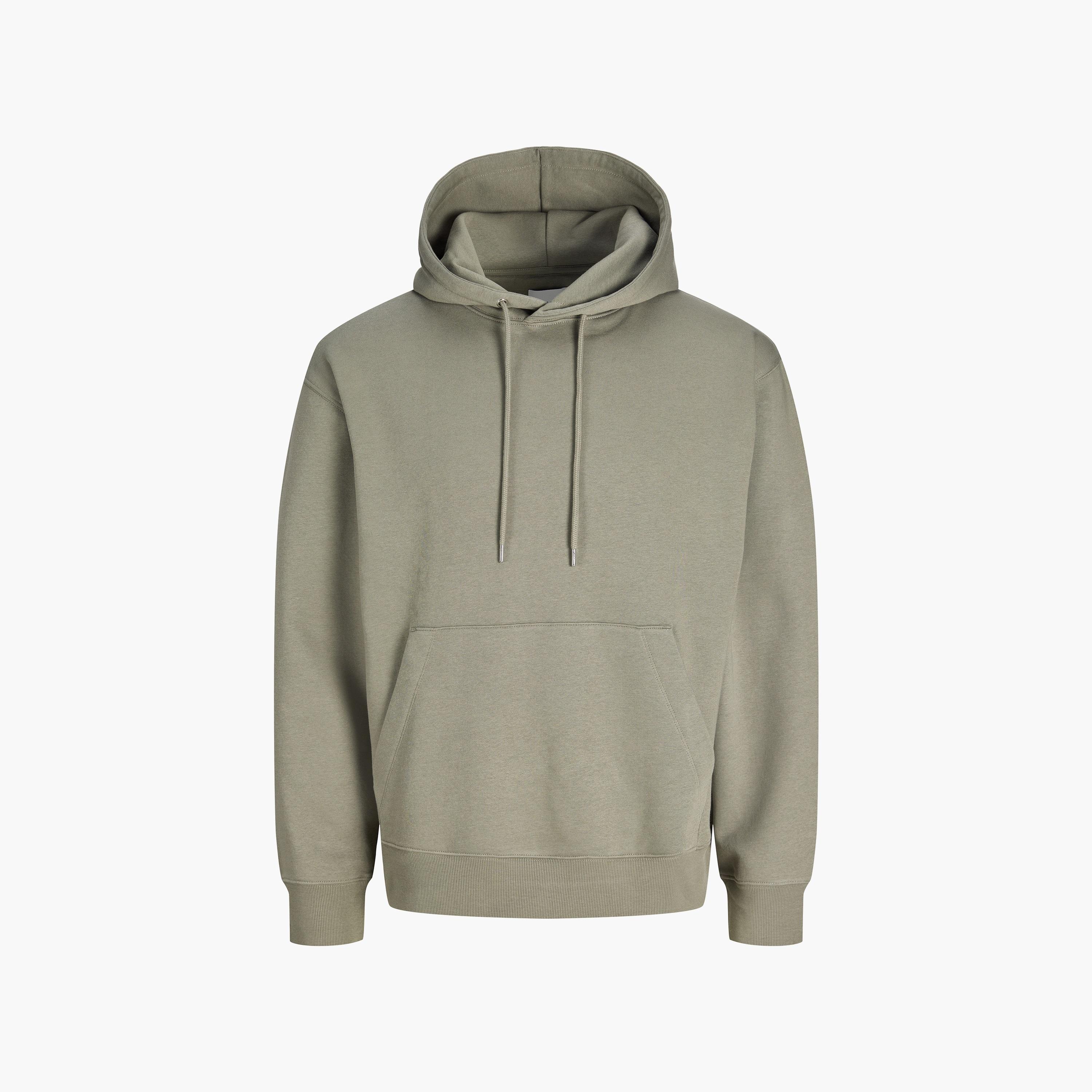 Jack & Jones Plain Long Sleeves Men's Hoodie-men-winterwear-hoodiesandsweatshirts-image-7