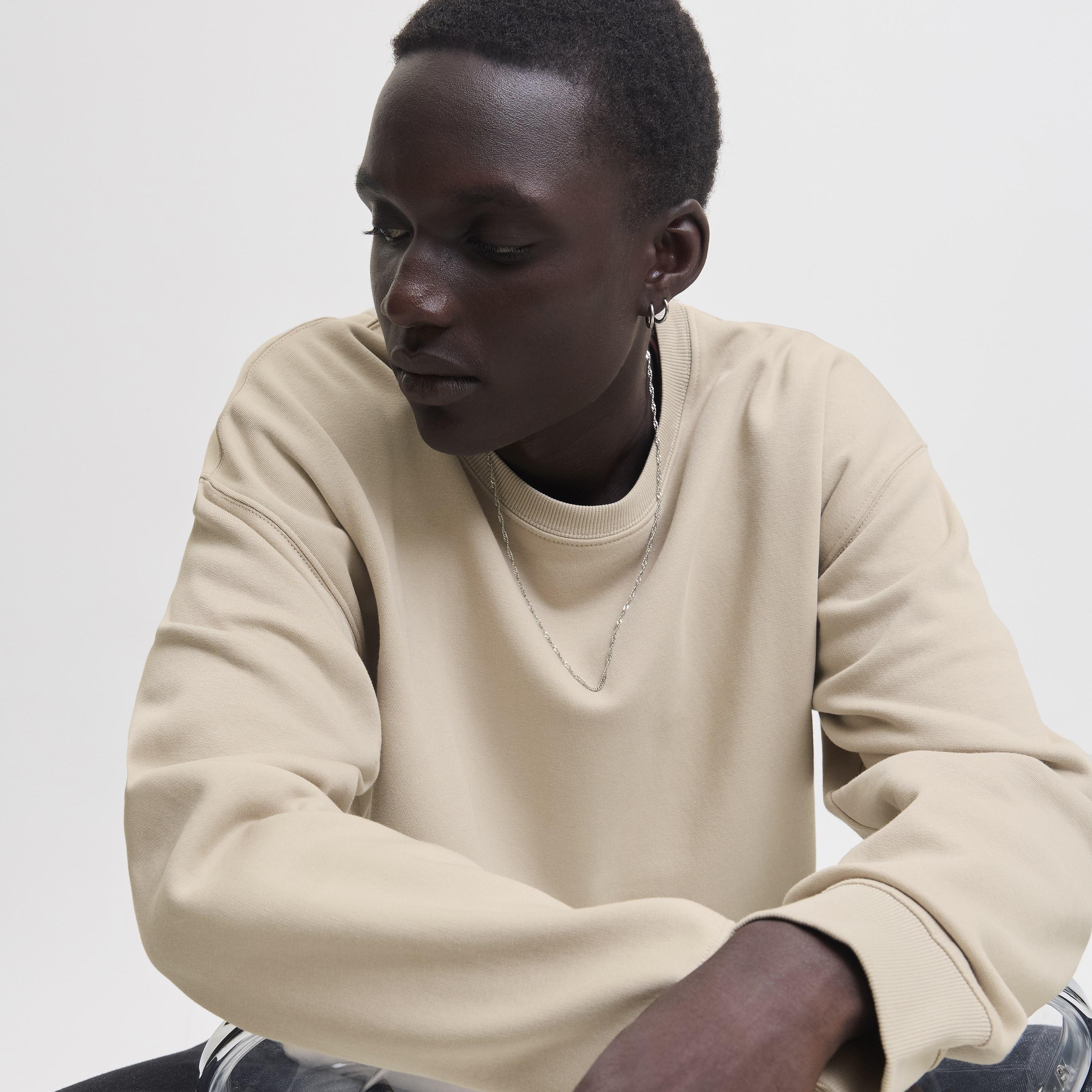 Jack & Jones Plain Crew Neck Long Sleeves Men's Sweatshirt-men-winterwear-hoodiesandsweatshirts-image-3