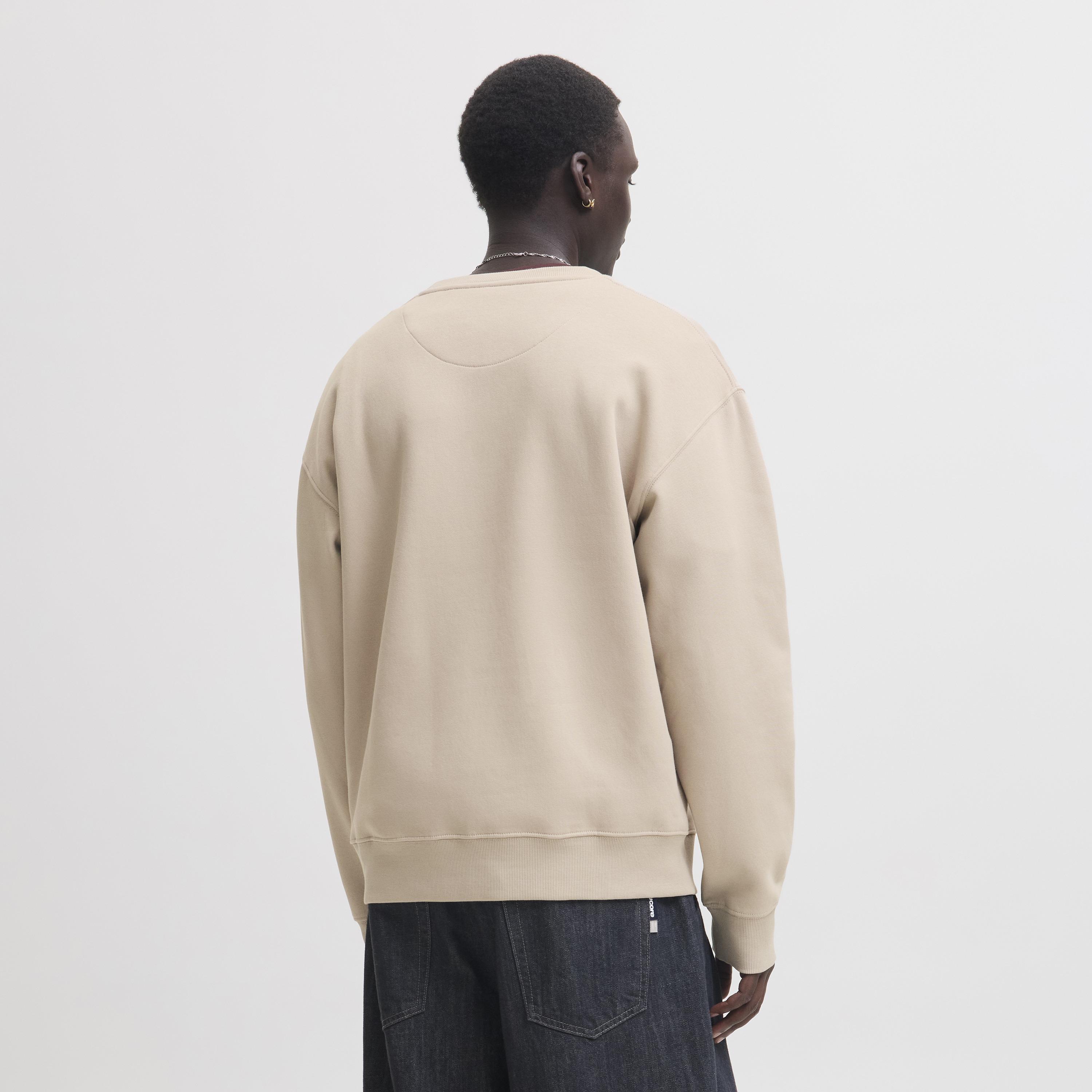 Jack & Jones Plain Crew Neck Long Sleeves Men's Sweatshirt-men-winterwear-hoodiesandsweatshirts-image-4