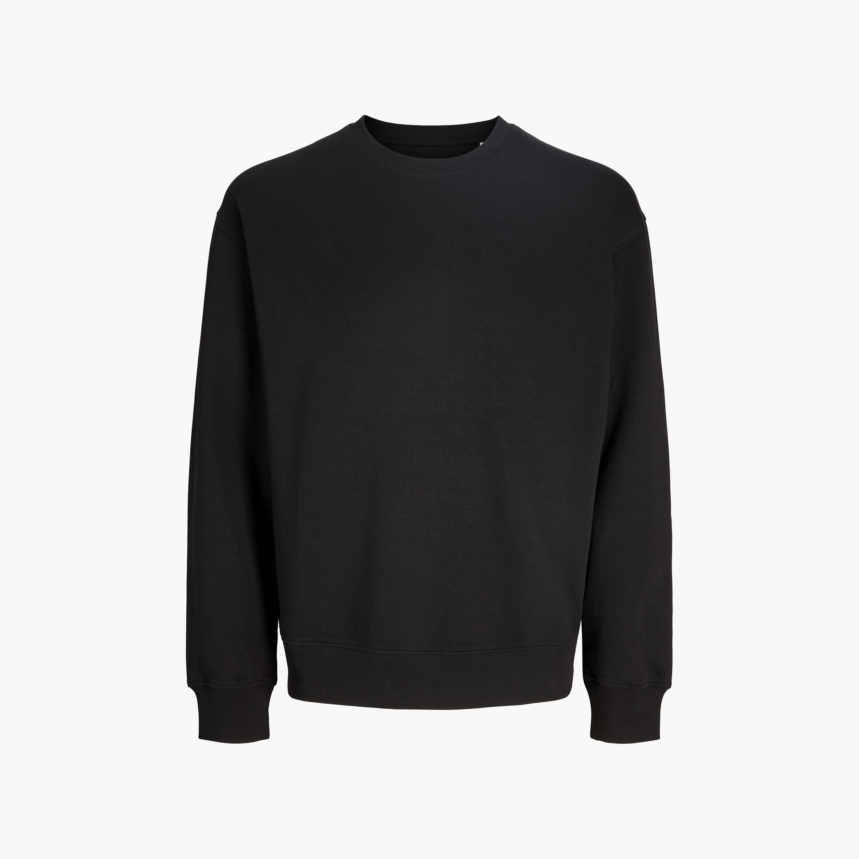Jack & Jones Plain Crew Neck Long Sleeves Men's Sweatshirt-men-winterwear-hoodiesandsweatshirts-image-7