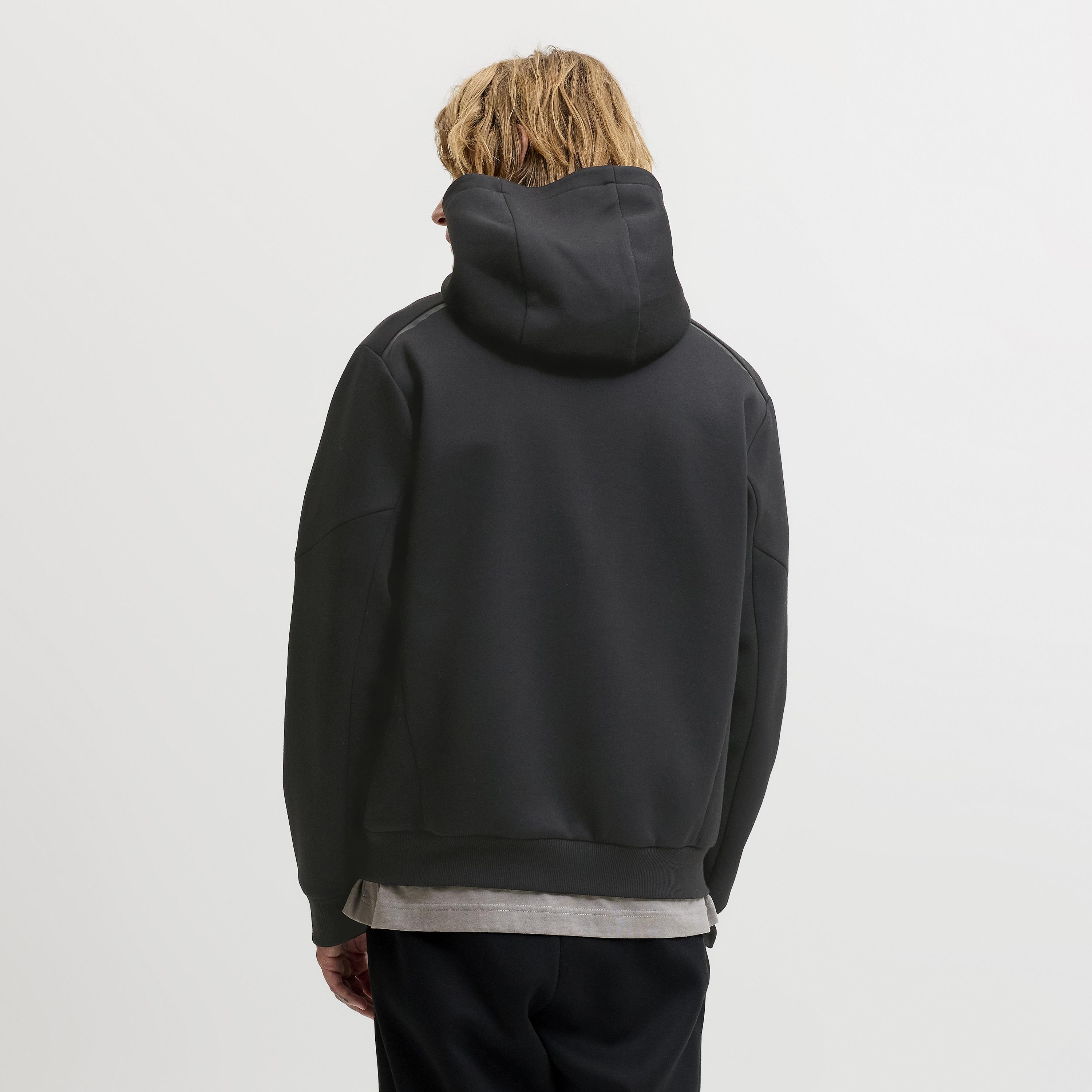 Jack & Jones Plain Long Sleeves Men's Zip Through Hoodie-men-winterwear-hoodiesandsweatshirts-image-4