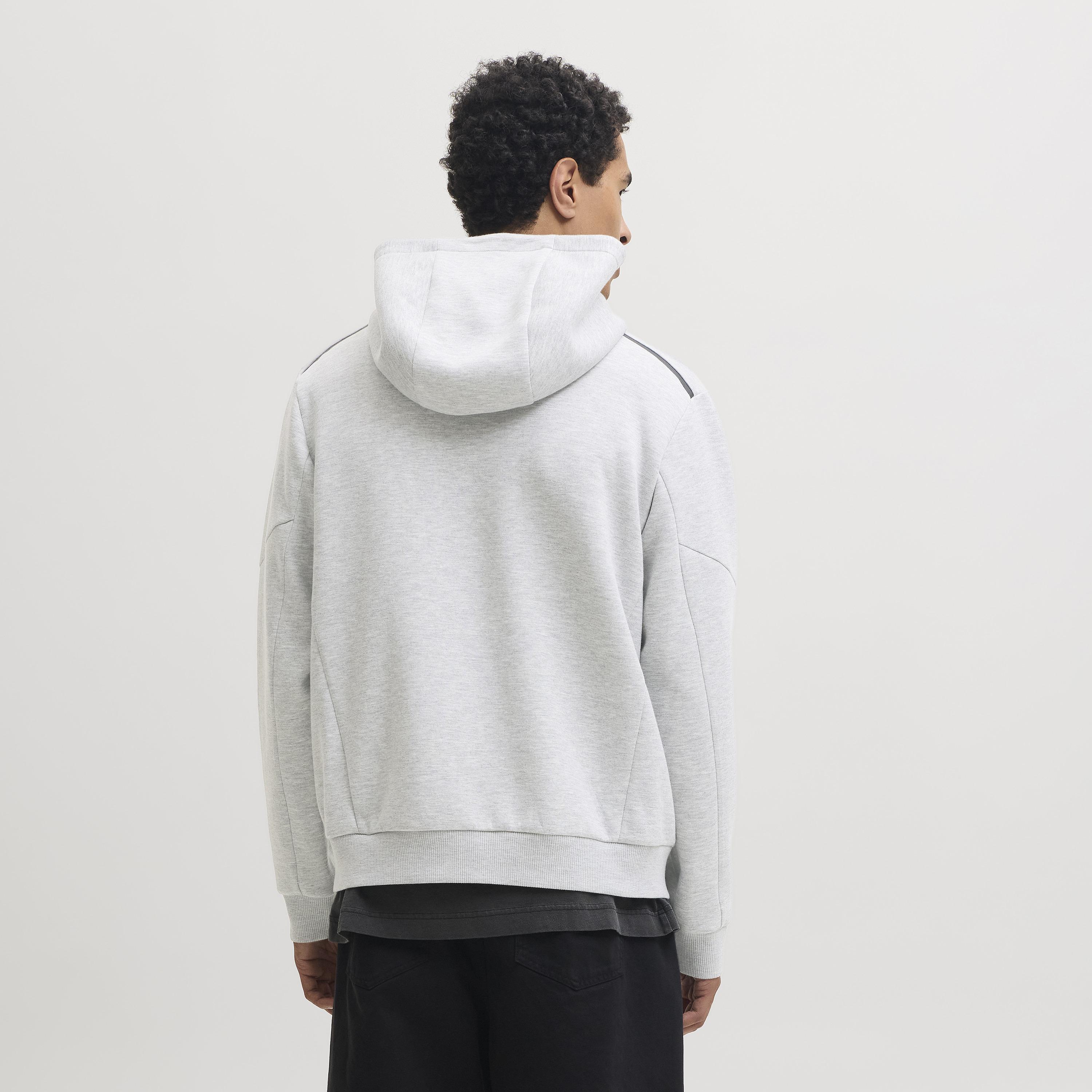 Jack & Jones Plain Long Sleeves Men's Zip Through Hoodie-men-winterwear-hoodiesandsweatshirts-image-4