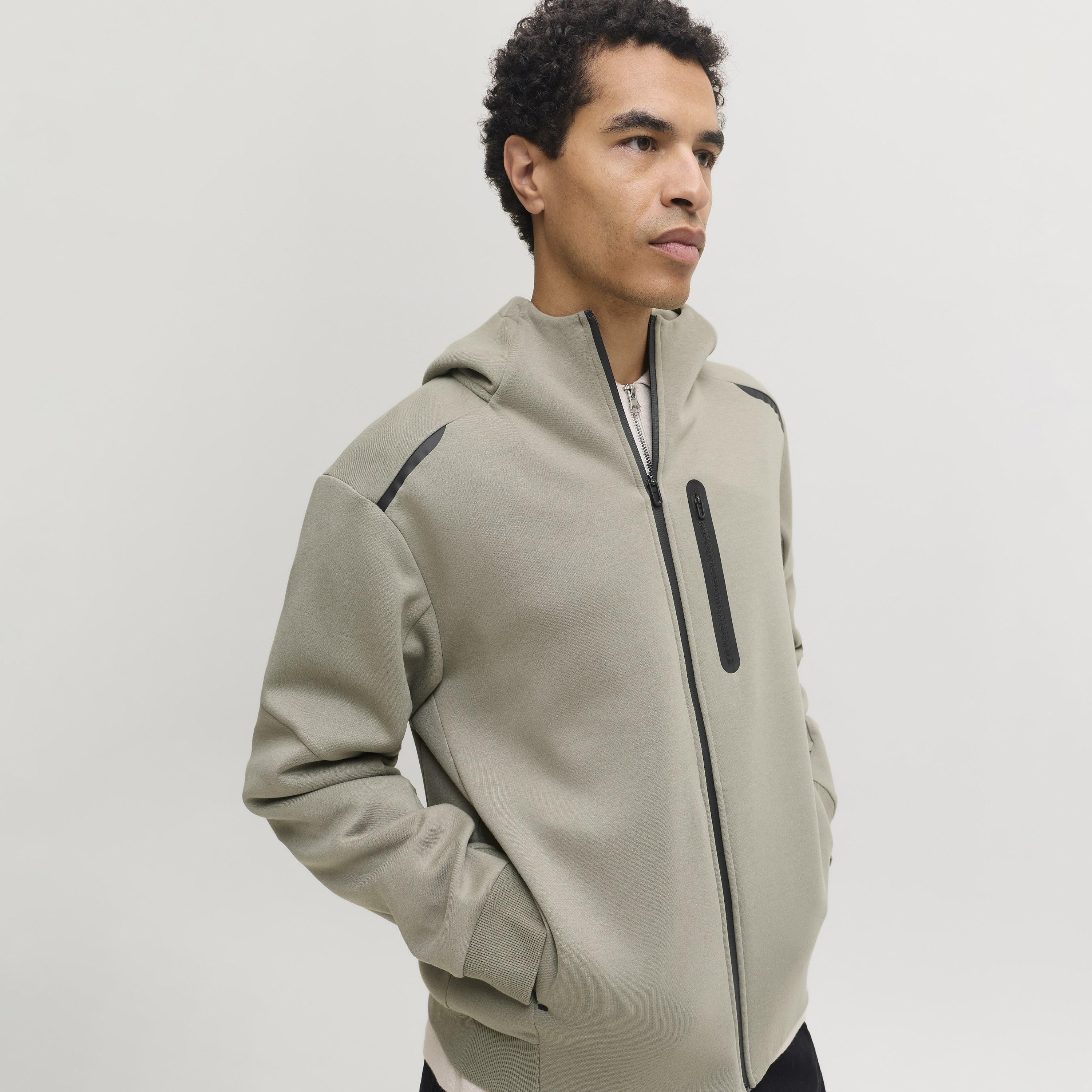 Jack & Jones Plain Long Sleeves Men's Zip Through Hoodie-men-winterwear-hoodiesandsweatshirts-image-19