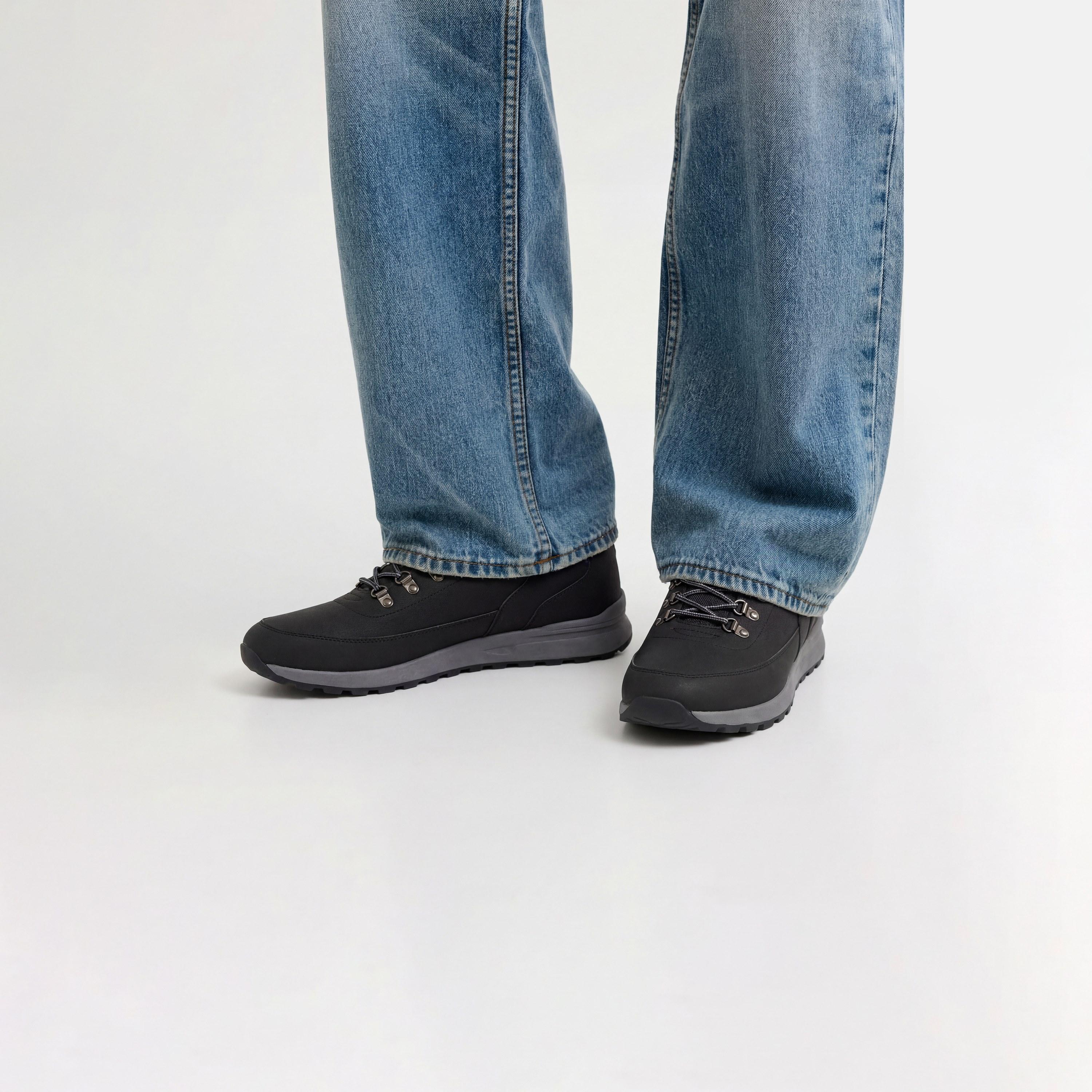 Jack & Jones Men's Lace-up Mid Top Hiking Boots | 12301199-men-shoes-boots-image-8