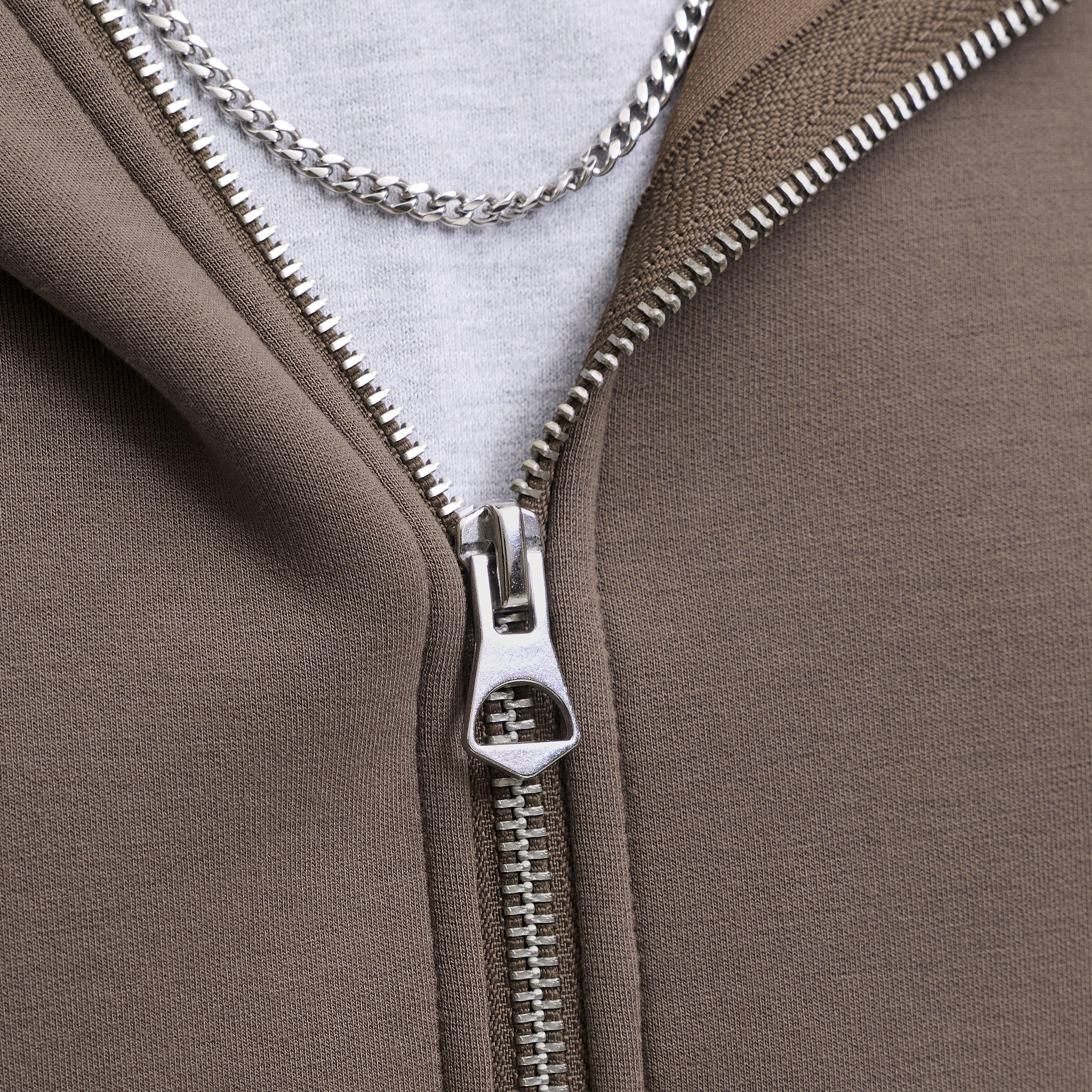 Jack & Jones Plain Long Sleeves Men's Zip Through Hoodie-men-winterwear-hoodiesandsweatshirts-image-6