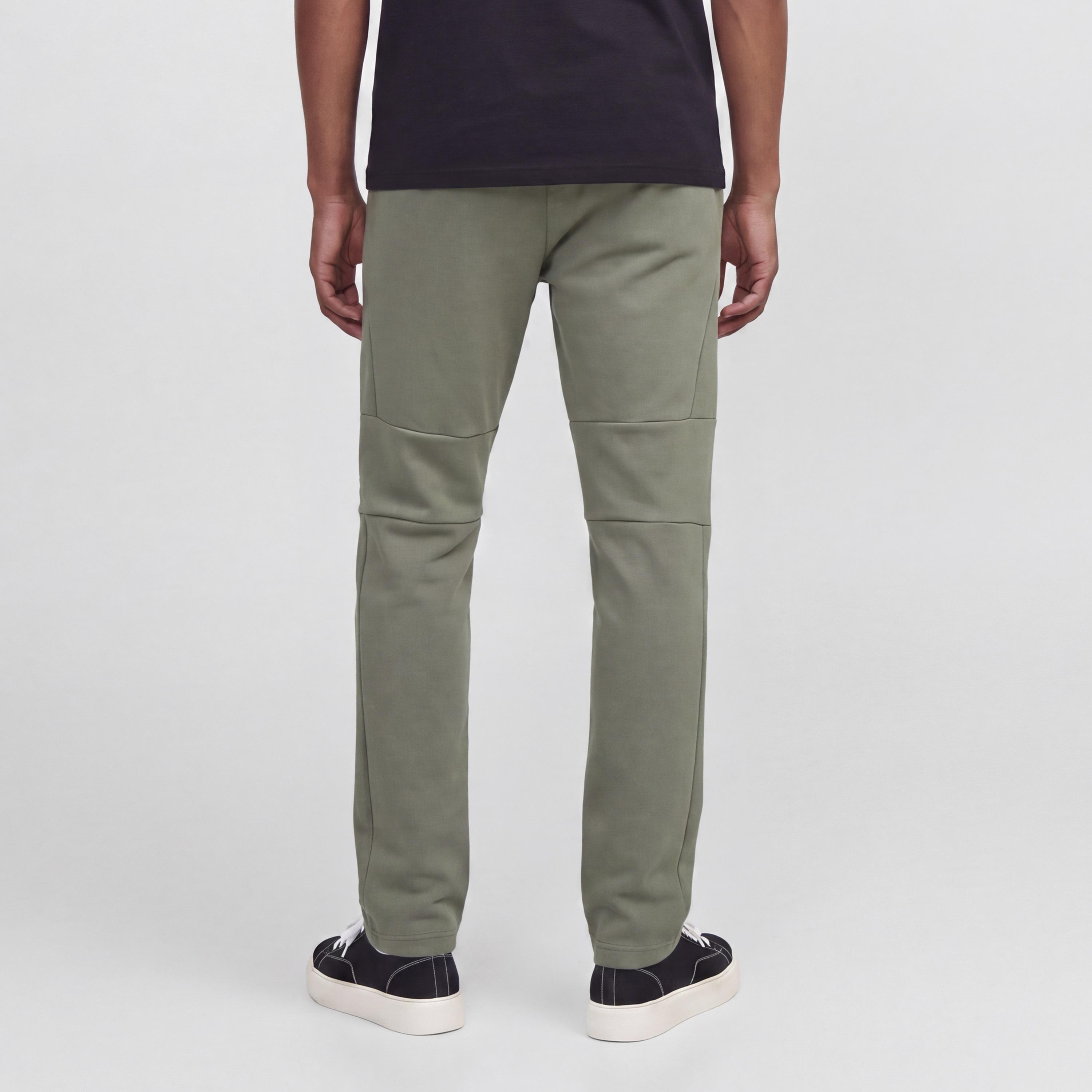 Jack & Jones Plain Mid Rise Men's Drawstring Track Pants-men-clothing-joggers-image-5