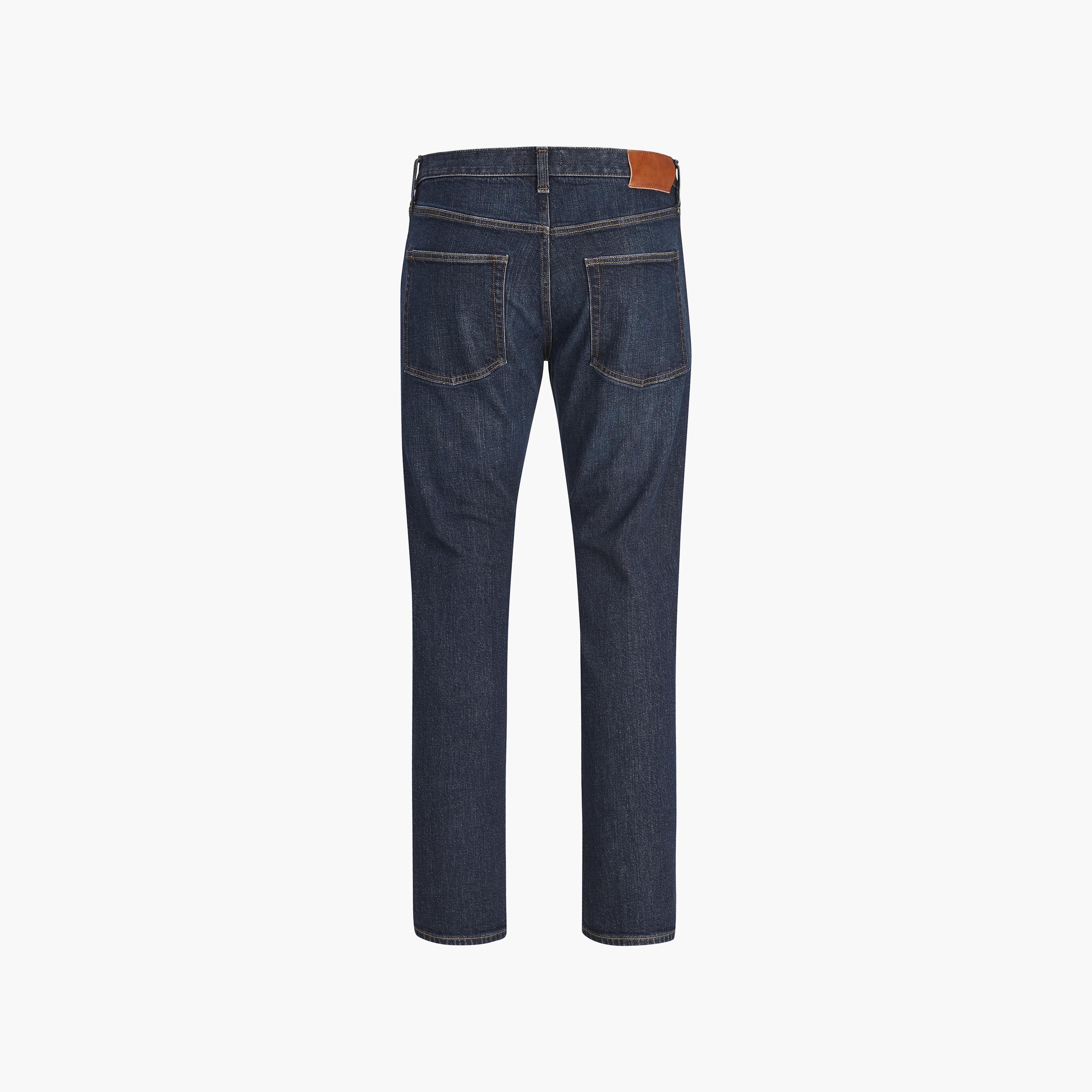 Jack & Jones Tapered Fit Rinse Wash Mid Rise Men's Jeans-men-clothing-jeans-image-7
