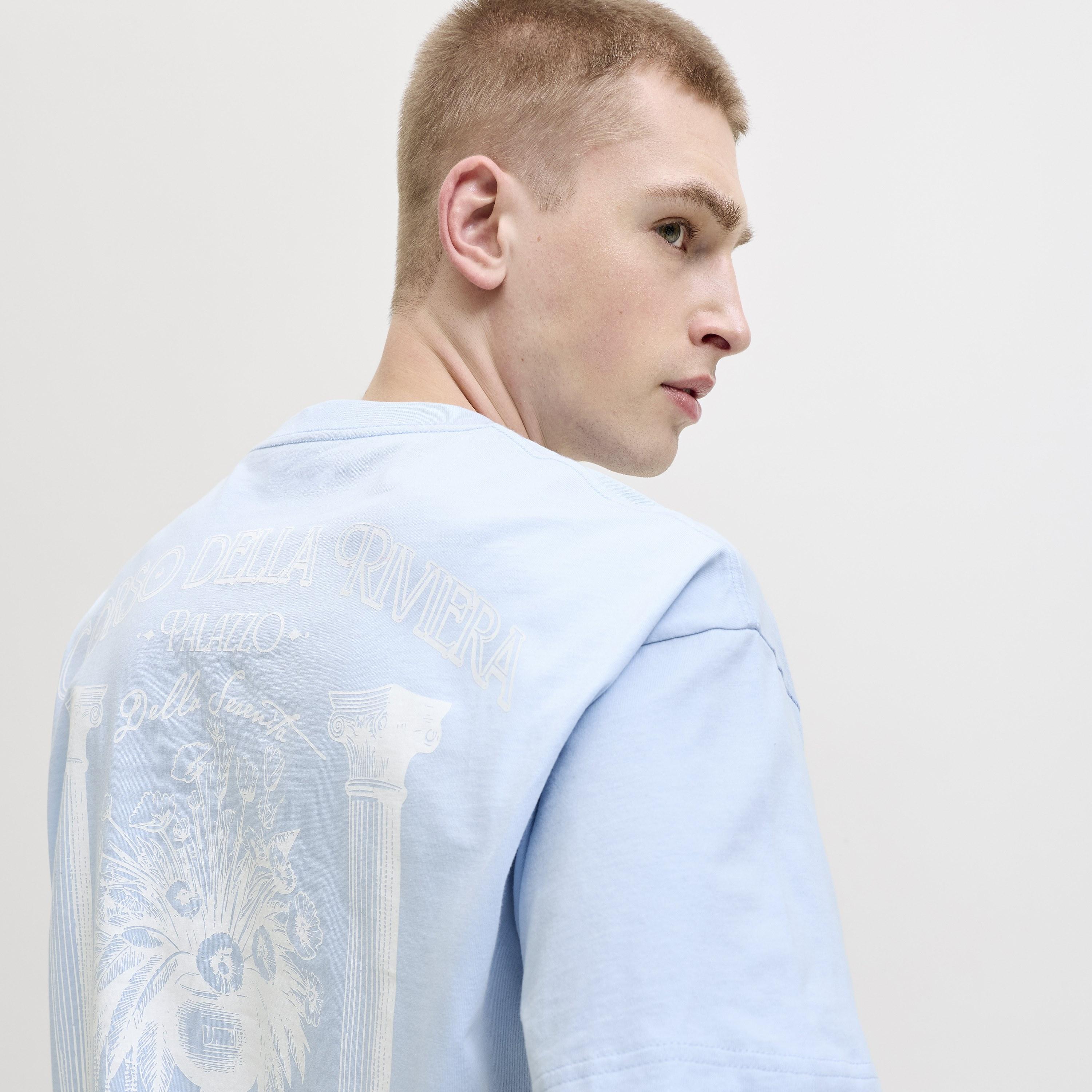 تيشرت رجالي بطبعة غرافيك وياقة مستديرة وأكمام قصيرة من جاك آند جونز-men-clothing-tshirtsandpolos-tshirts-image-3