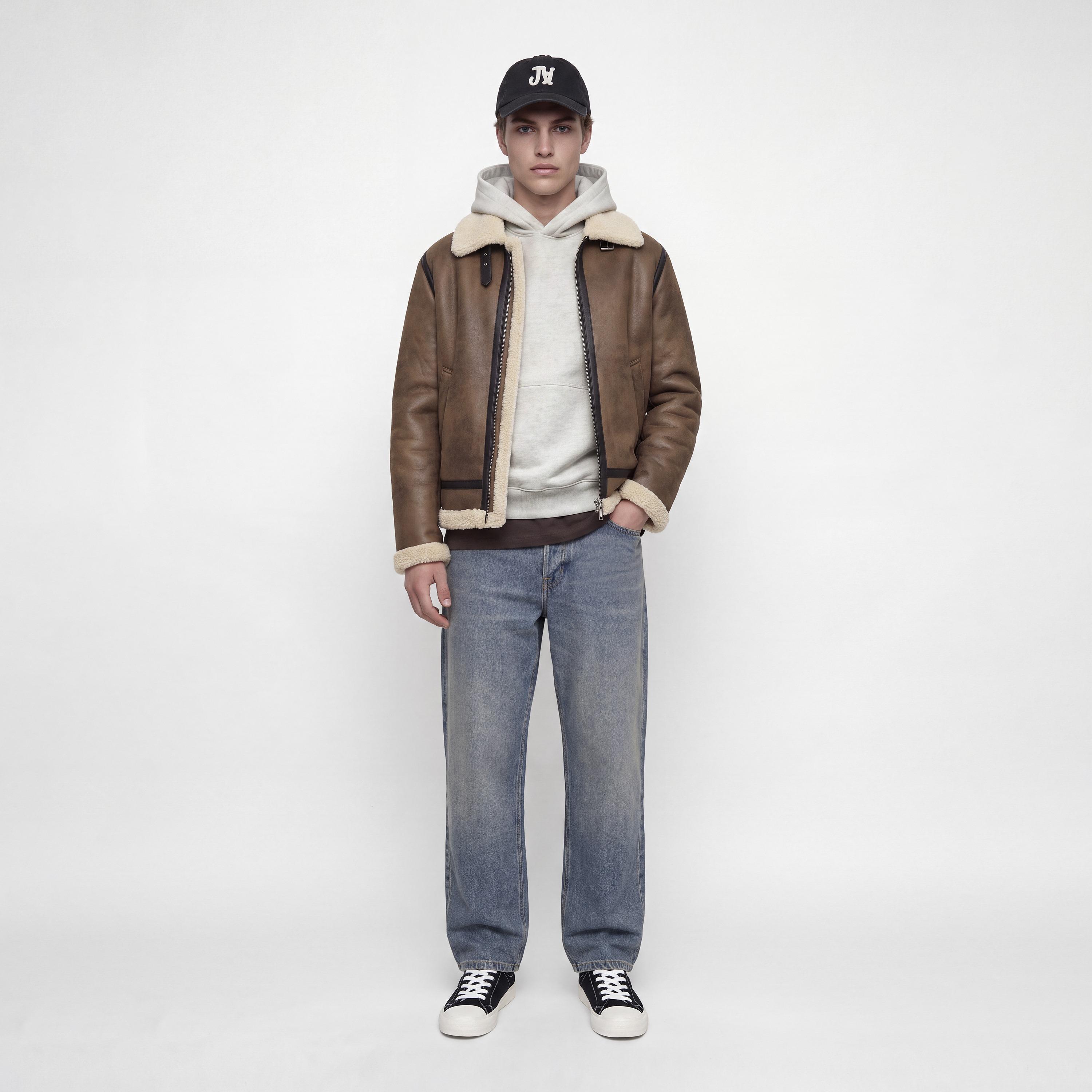 هودي رجالي بطبعة خلفية وأكمام طويلة من جاك آند جونز-men-winterwear-hoodiesandsweatshirts-image-10