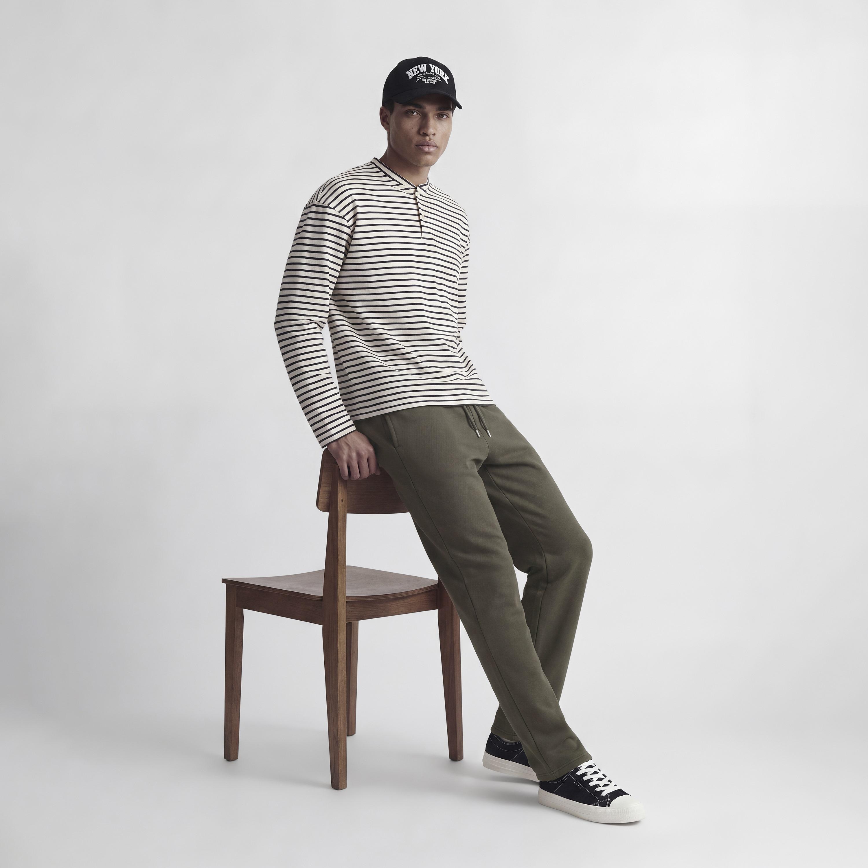 Jack & Jones Plain Mid Rise Men's Drawstring Track Pants-men-clothing-joggers-image-2