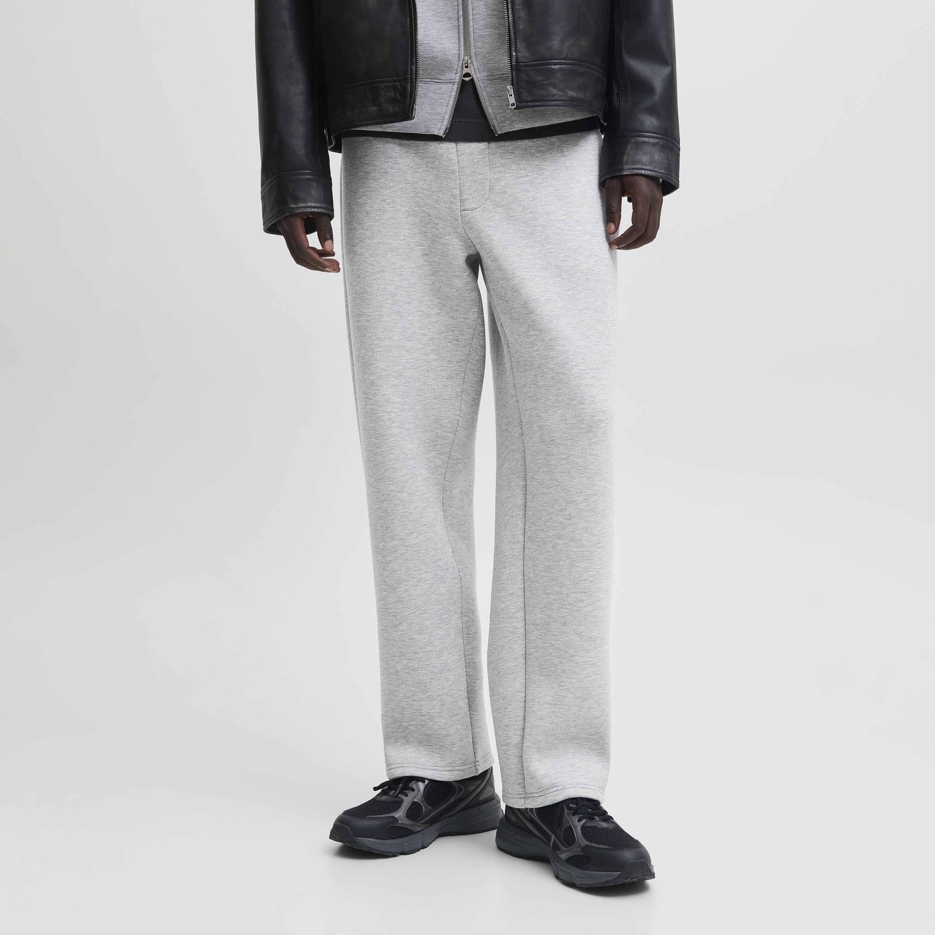 Jack & Jones Plain Mid Rise Men's Drawstring Track Pants-men-clothing-joggers-image-8