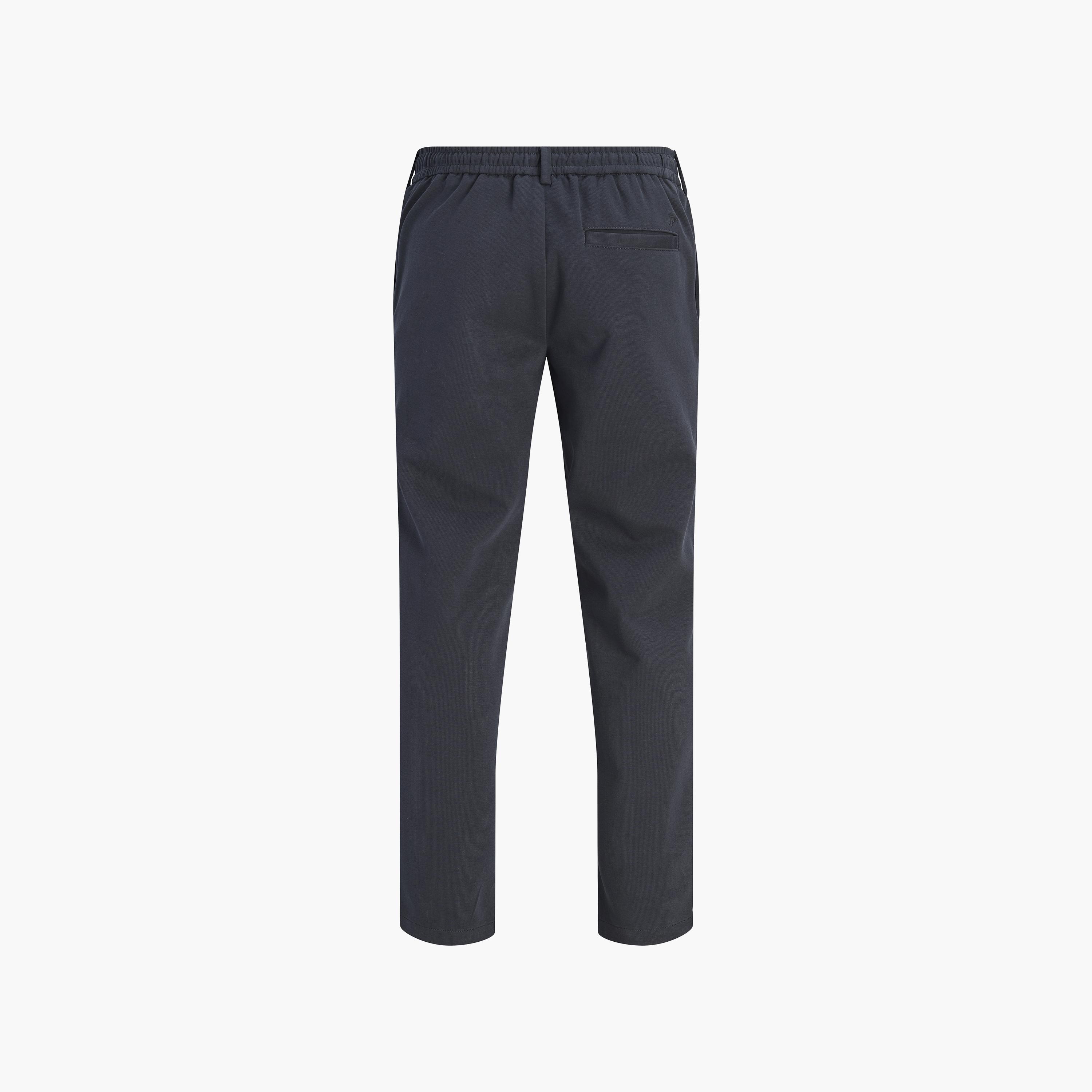 Jack & Jones Plain Mid Rise Drawstring and Button Closure Men's Joggers-men-clothing-joggers-image-17