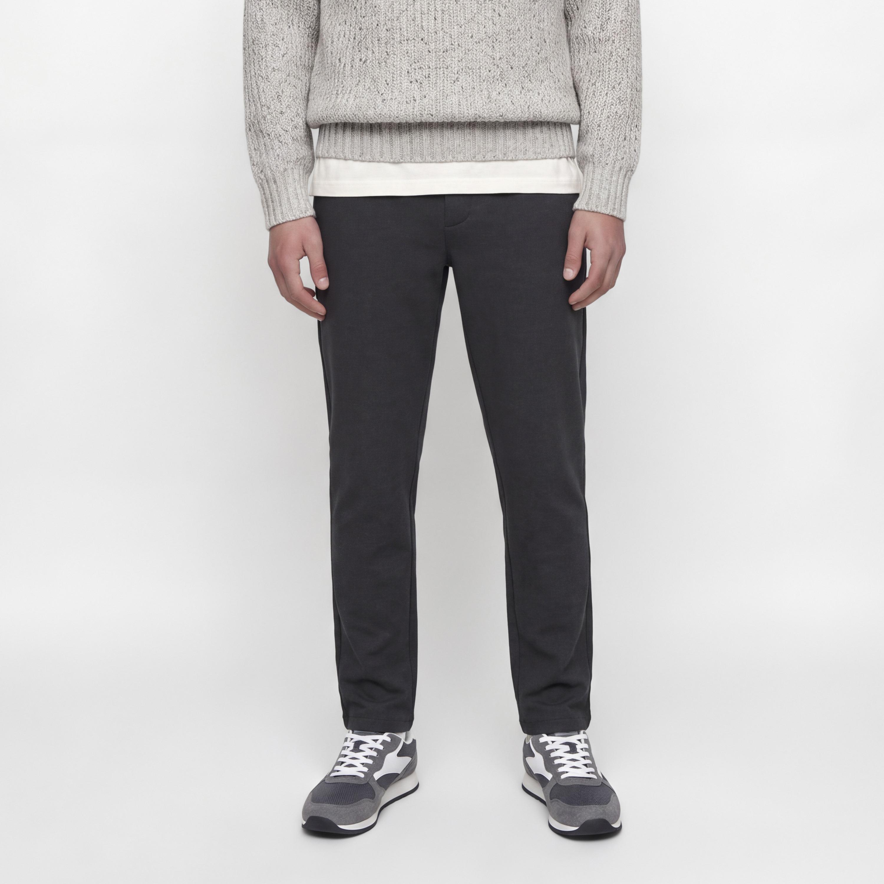 Jack & Jones Plain Mid Rise Drawstring and Button Closure Men's Joggers-men-clothing-joggers-image-18