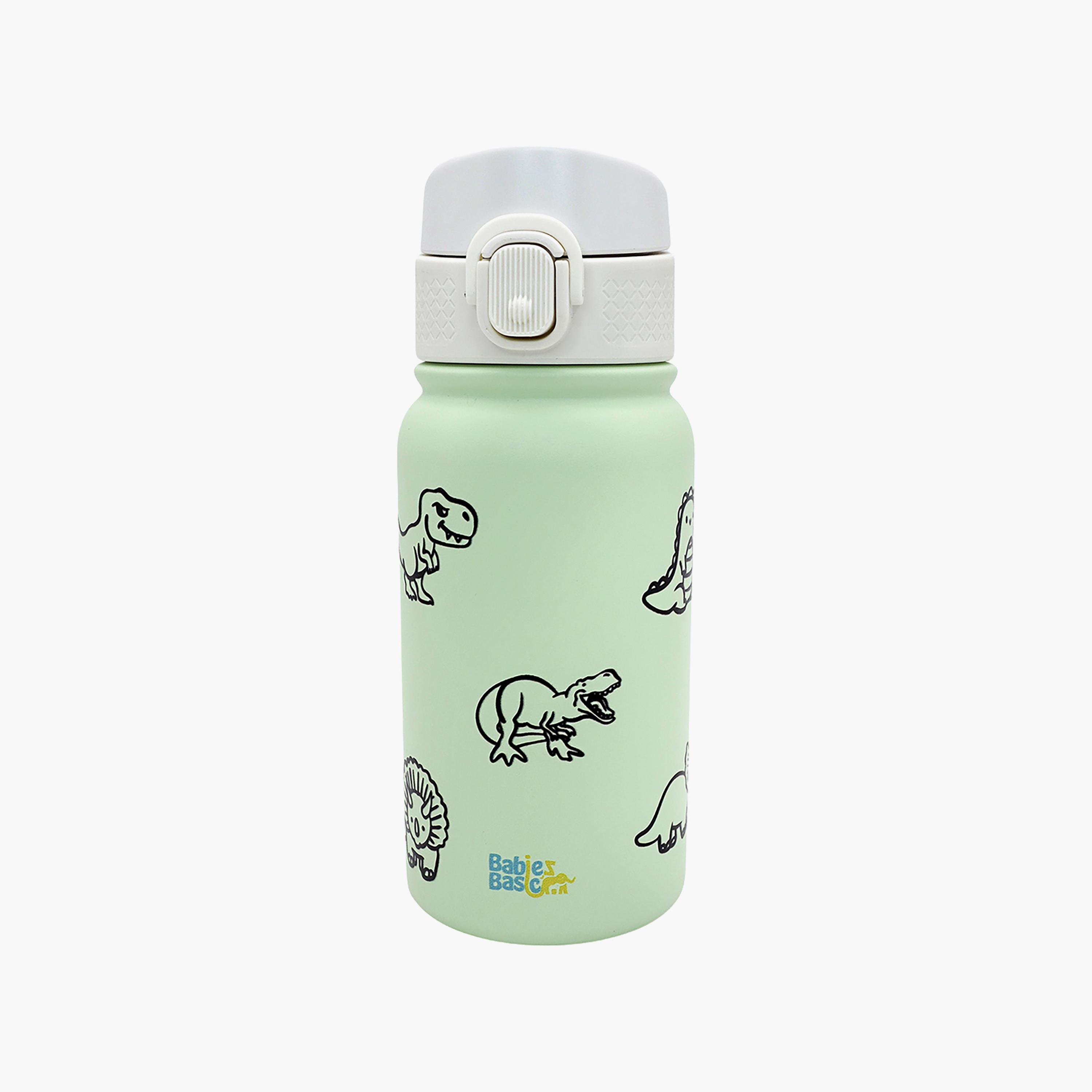 Babies Basic Dinosaur 4-Piece Insulated Bento Lunch Box Set with Snack Box & Water Bottle - 350 ml-school-lunchessentials-sets-image-6