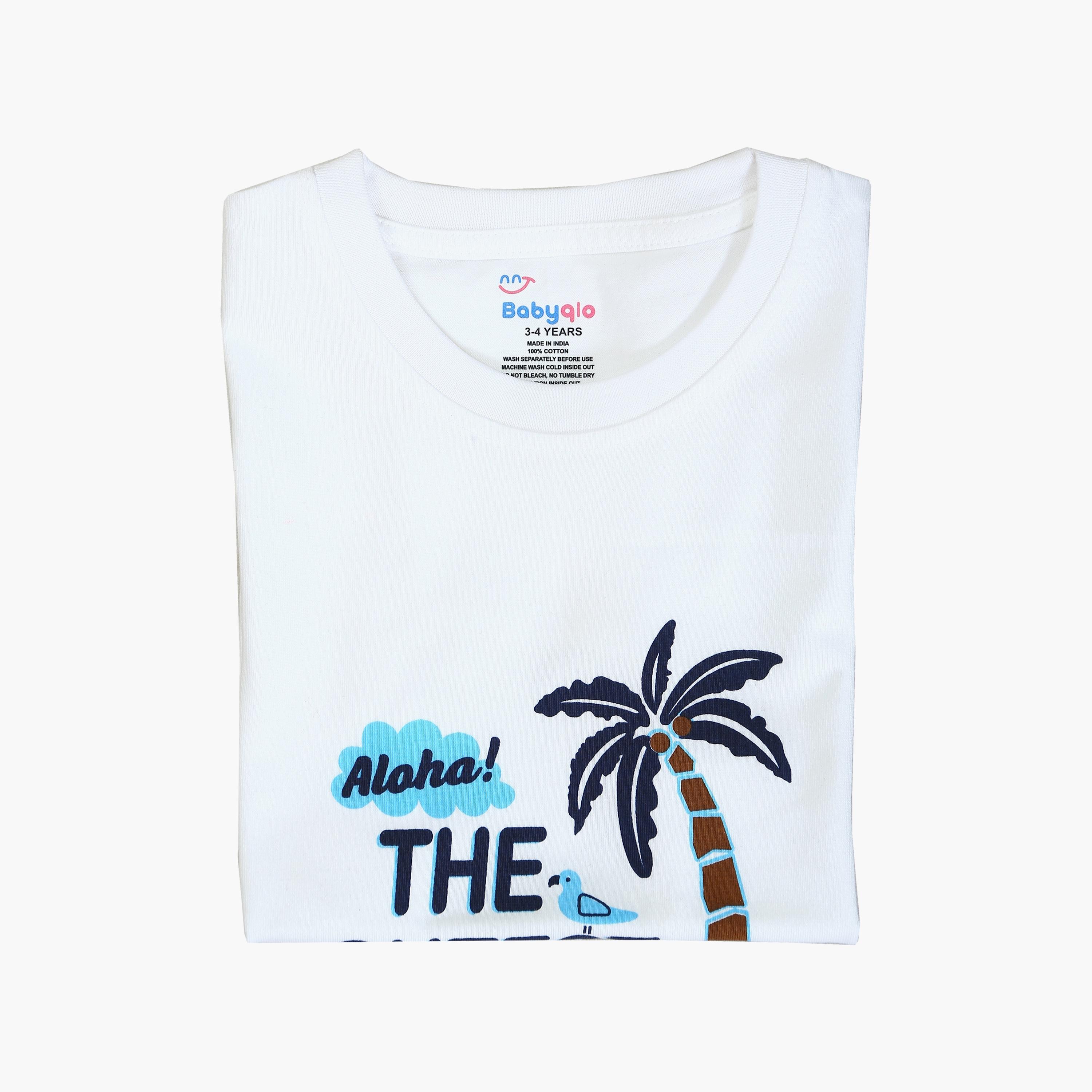 Babyqlo Dude On The Island Printed T-Shirt-boys-clothing-tshirtsandpolos-image-3