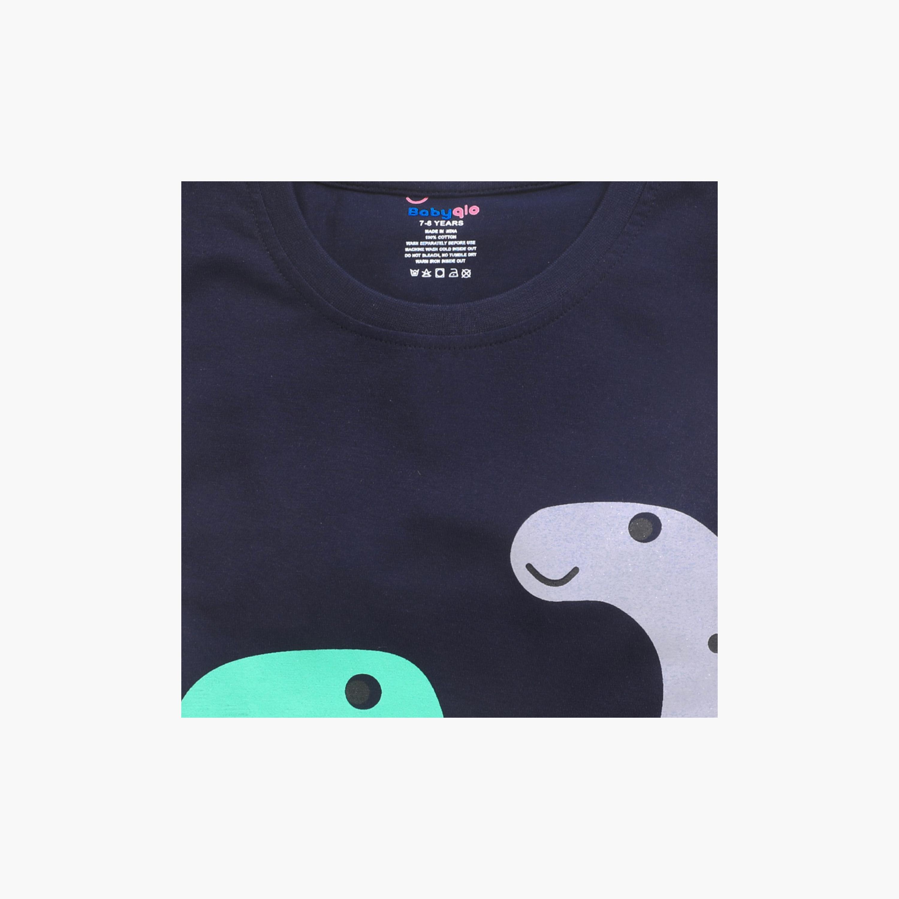Babyqlo Dinos Printed T-Shirt-boys-clothing-tshirtsandpolos-image-3