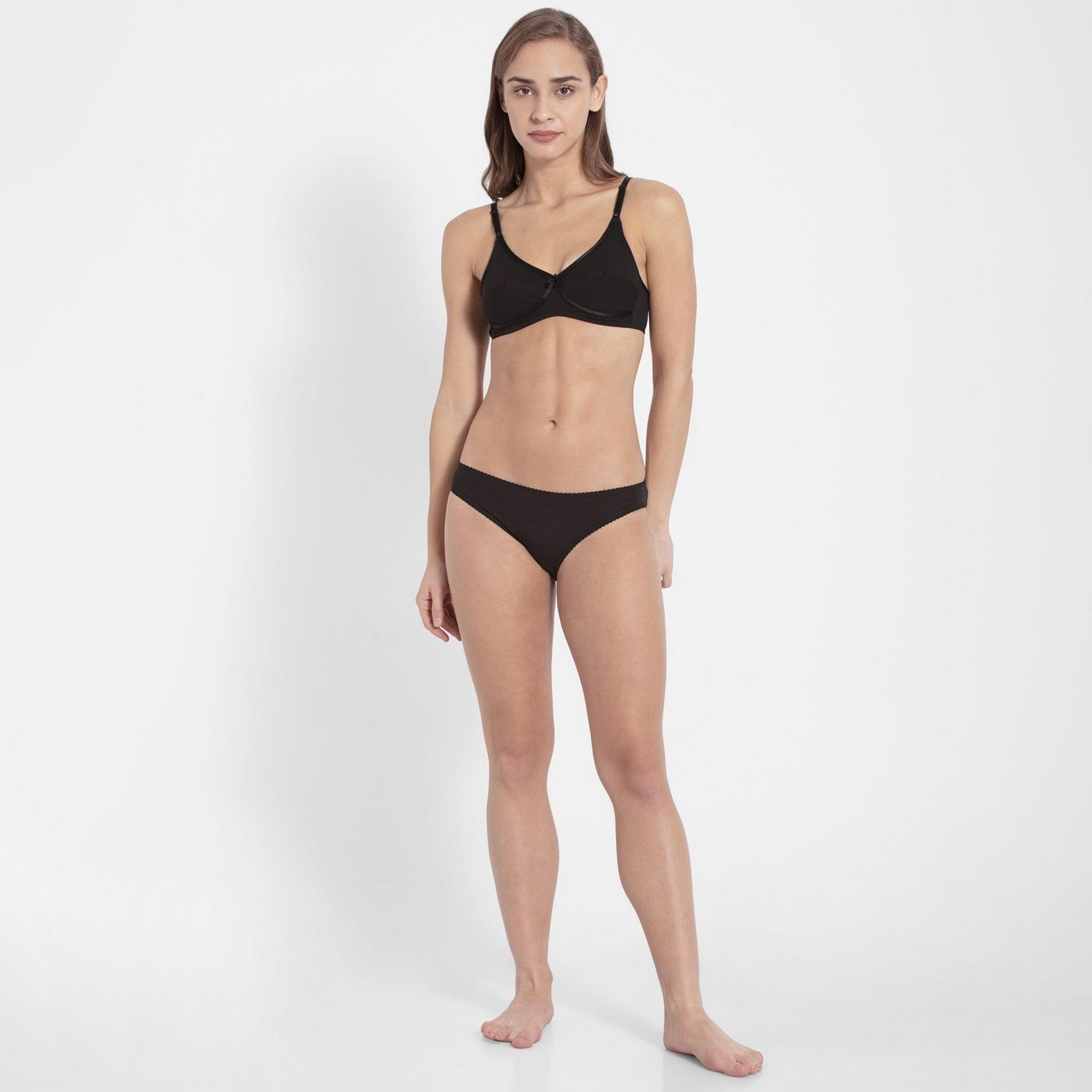 حمالة صدر نسائية سادة غير مبطنة بدون أسلاك من جوكي-women-clothing-lingerie-bras-image-4