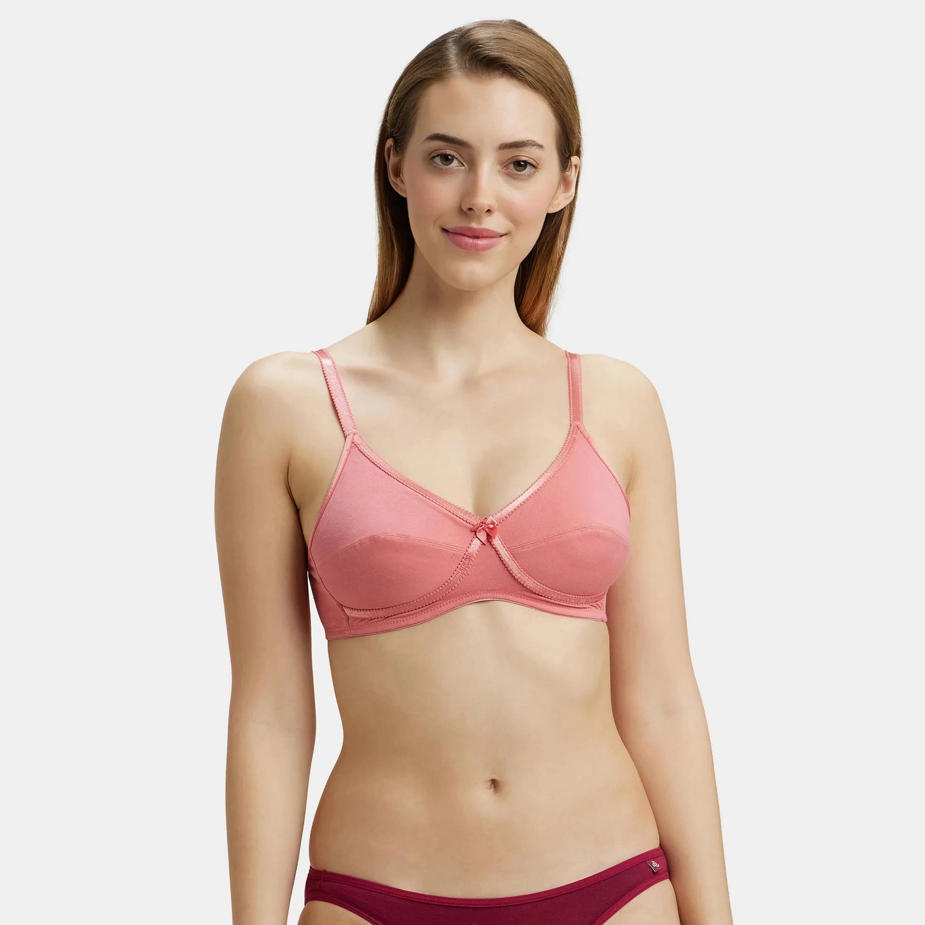 حمالة صدر نسائية سادة غير مبطنة بدون أسلاك من جوكي-women-clothing-lingerie-bras-image-7